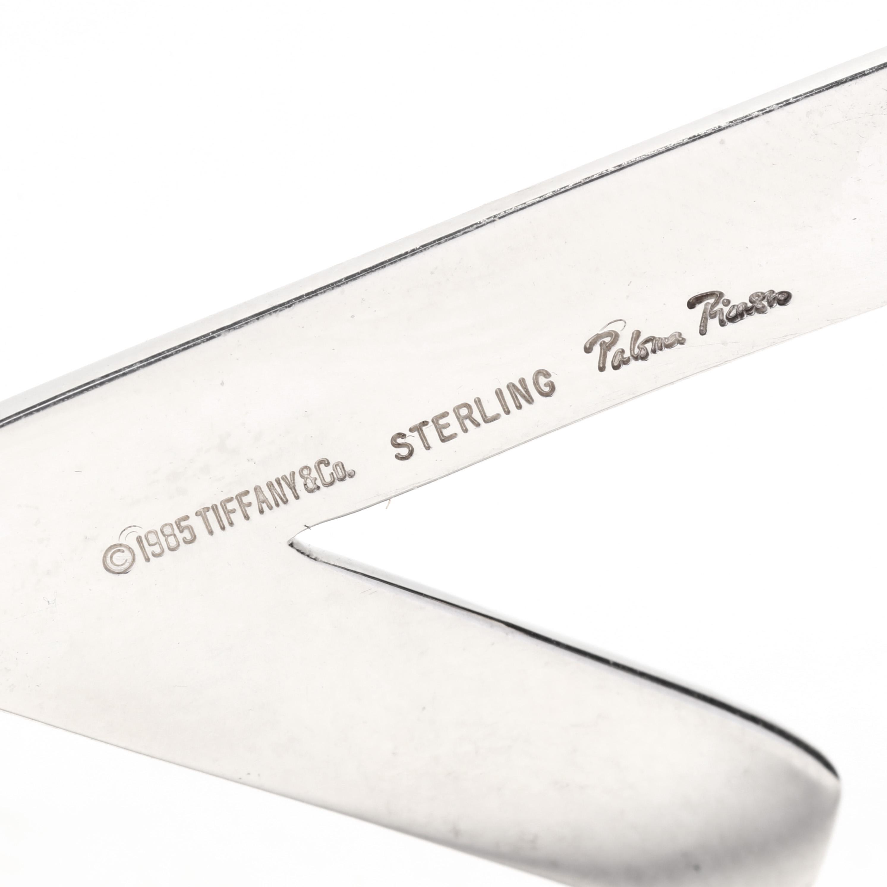 1985TIFFANY STERLING paloma piccassoブローチ 1985TIFFANY STERLING paloma piccassoブローチ