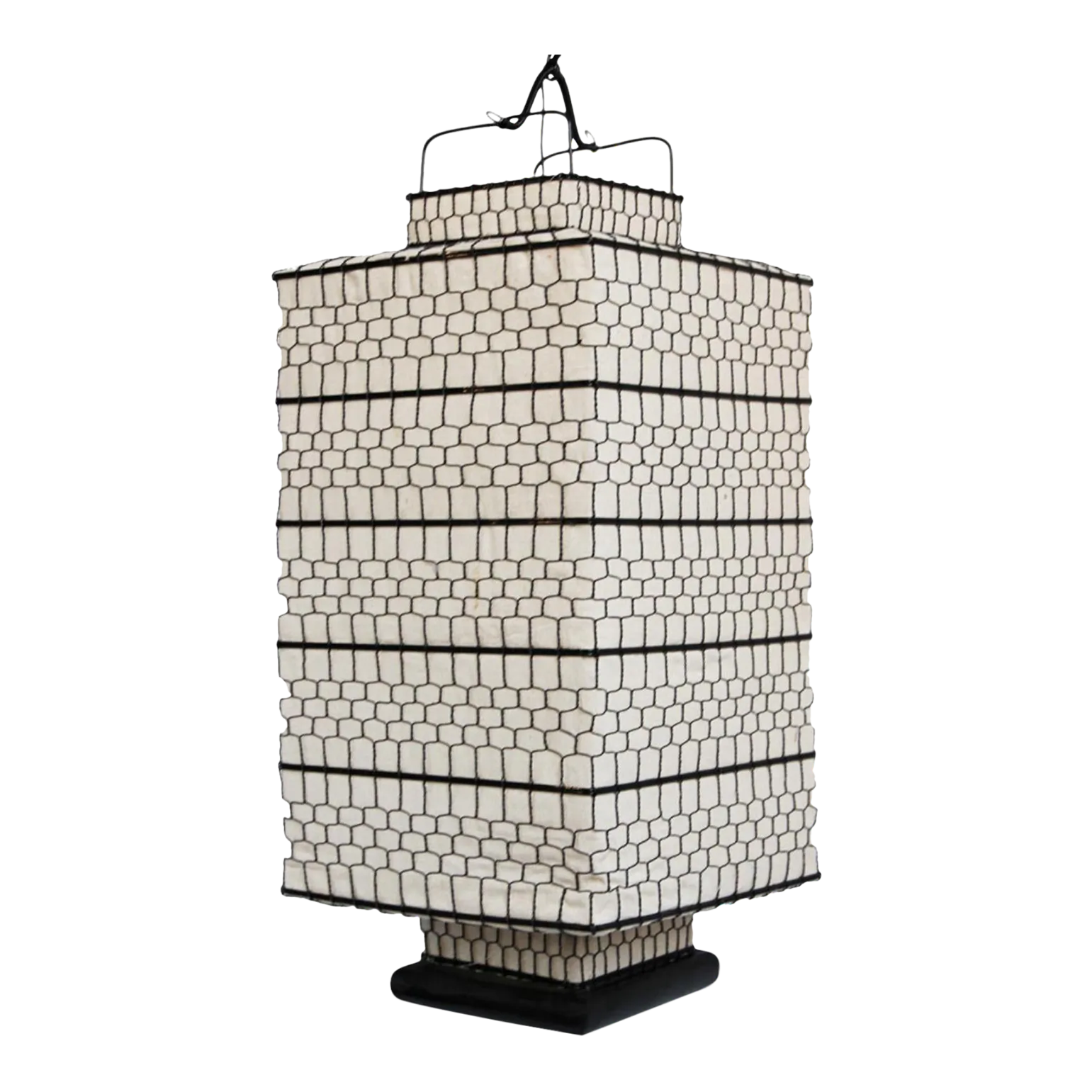 Square Heibe Wire Pendant Lantern Large