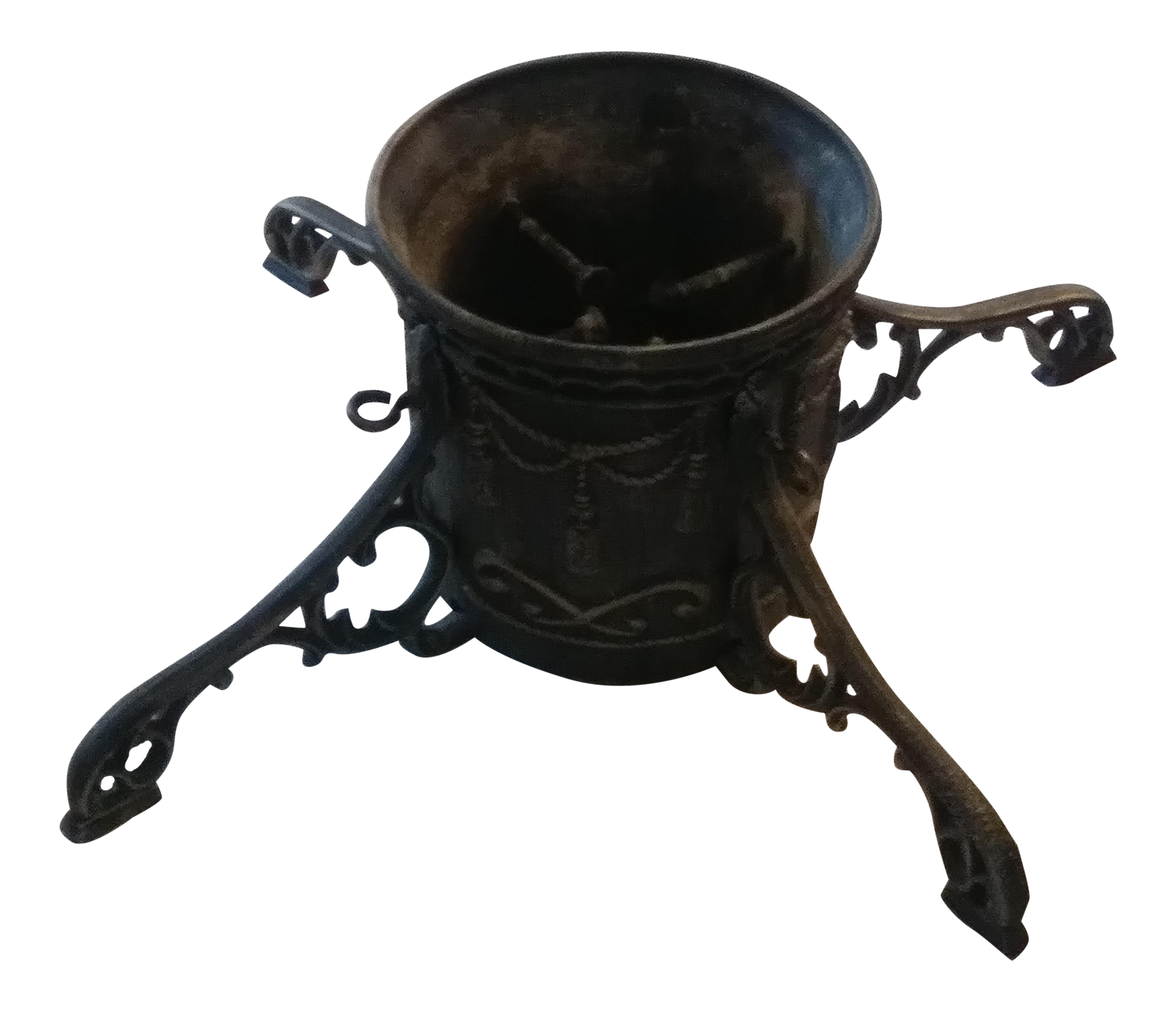 Vintage Cast Iron Christmas Tree Stand Chairish