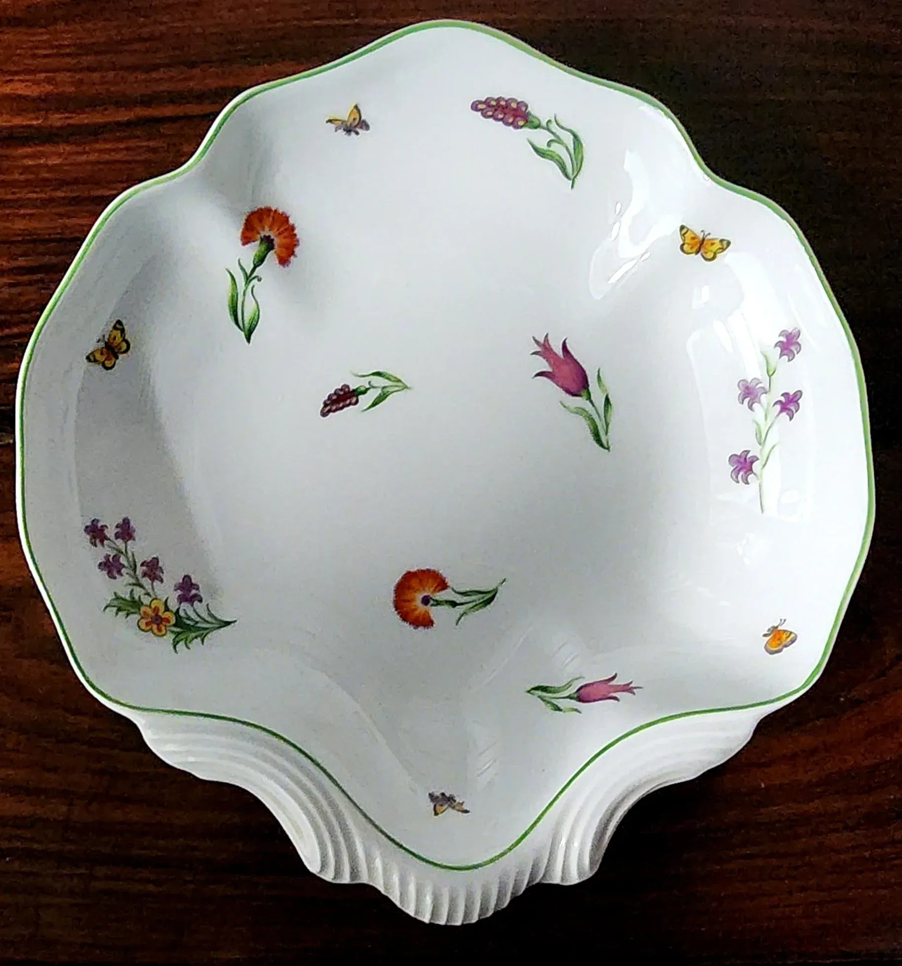 ティファニー　リモージュ　シェルプレート　Tiffany Garden Tiffany & Co. Limoges 