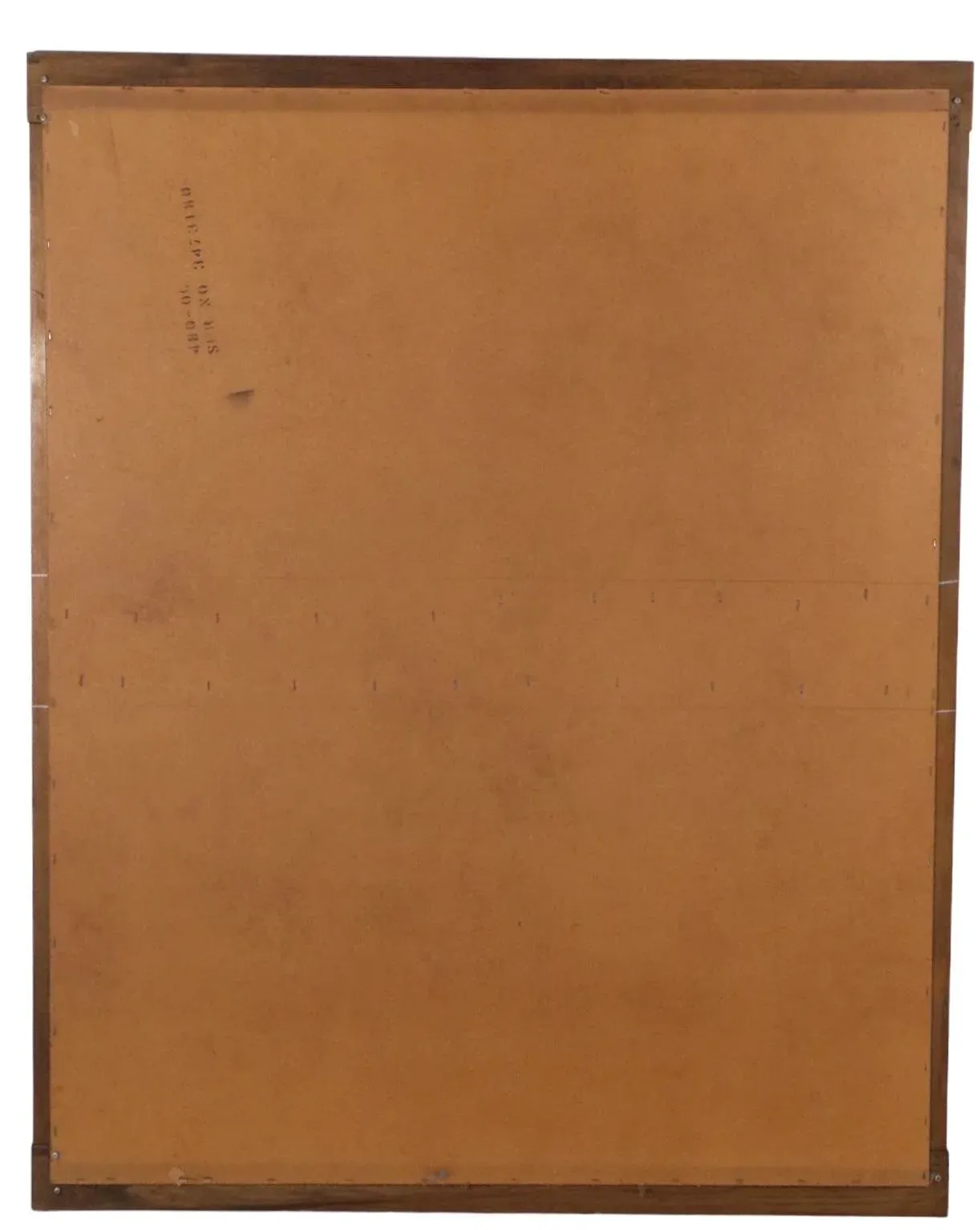 Brutalist Mirror by Lane Furniture Circa 1970\'sMid-Century Italian Vanity Dressing Table with Mirror in Bronze with Angels, 1950s