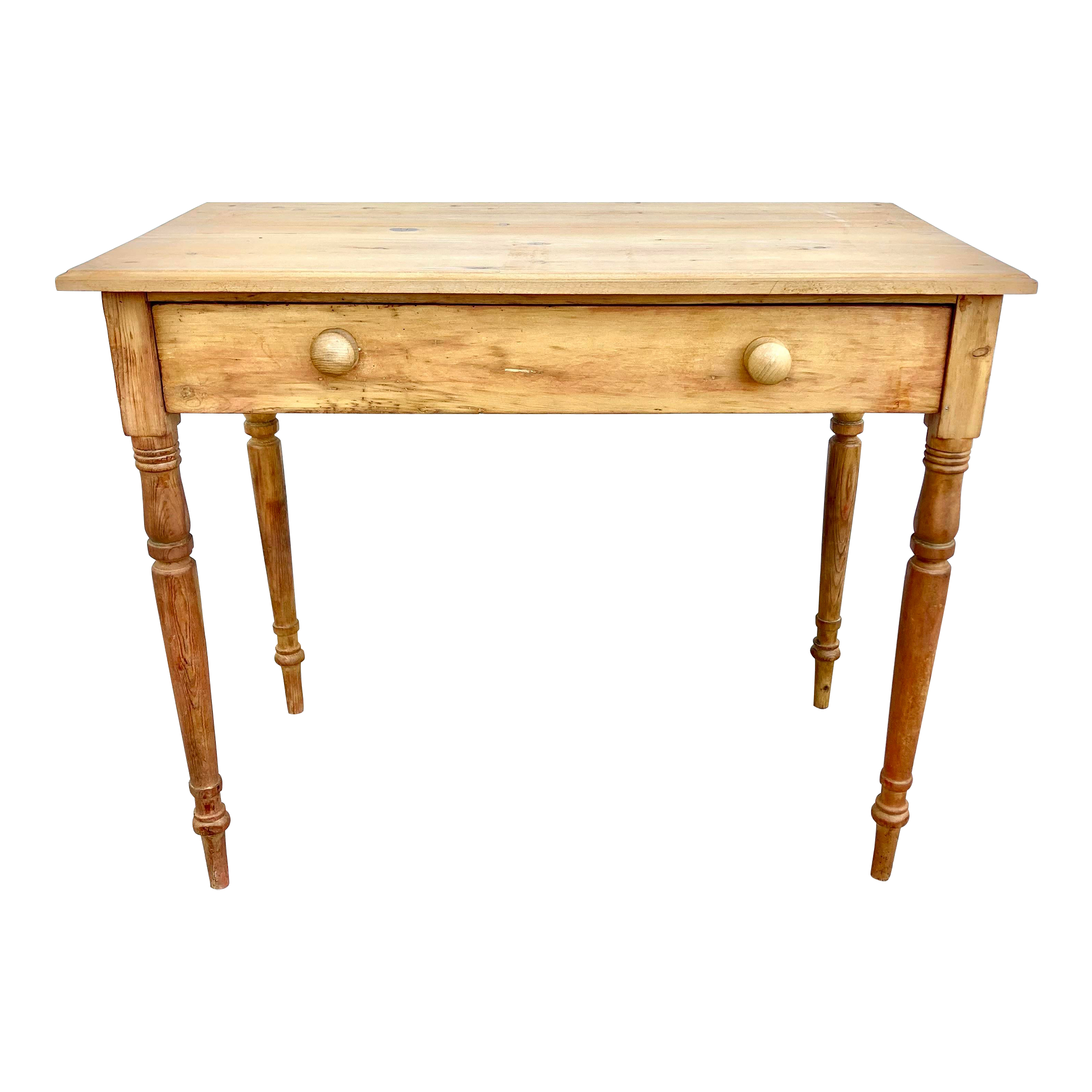 19th Century English Pine Console Table Chairish