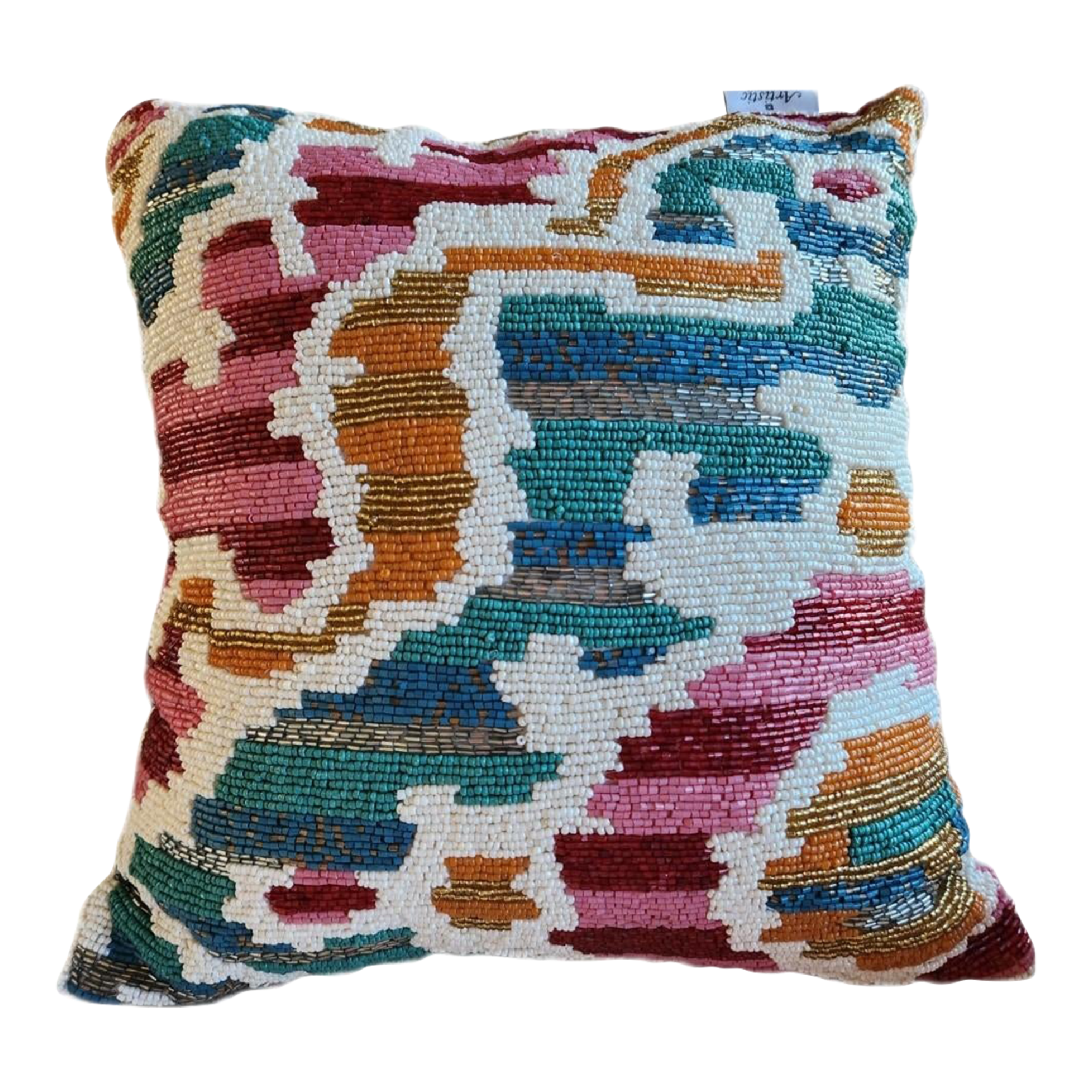 Artistic 2024 accents throw