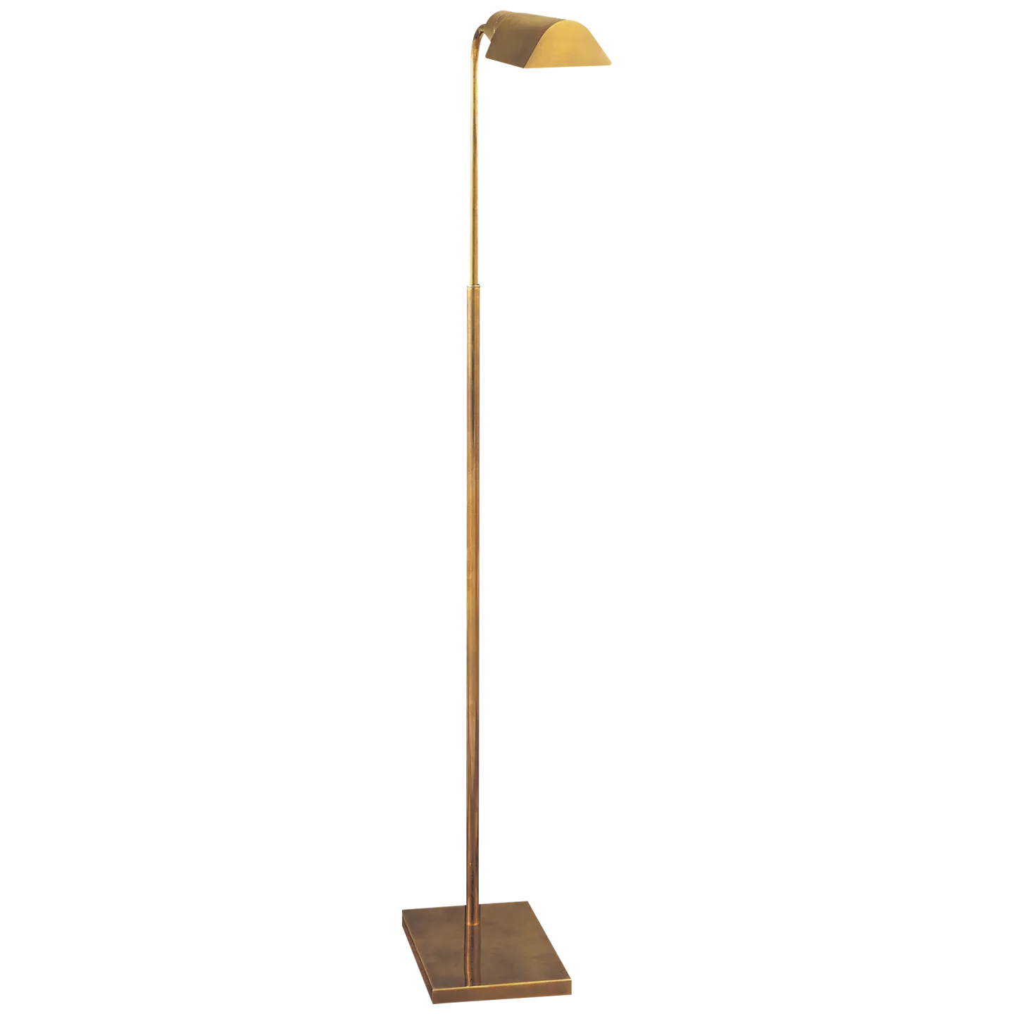 Visual Comfort Signature Studio Adjustable Floor Lamp in Hand-Rubbed ...