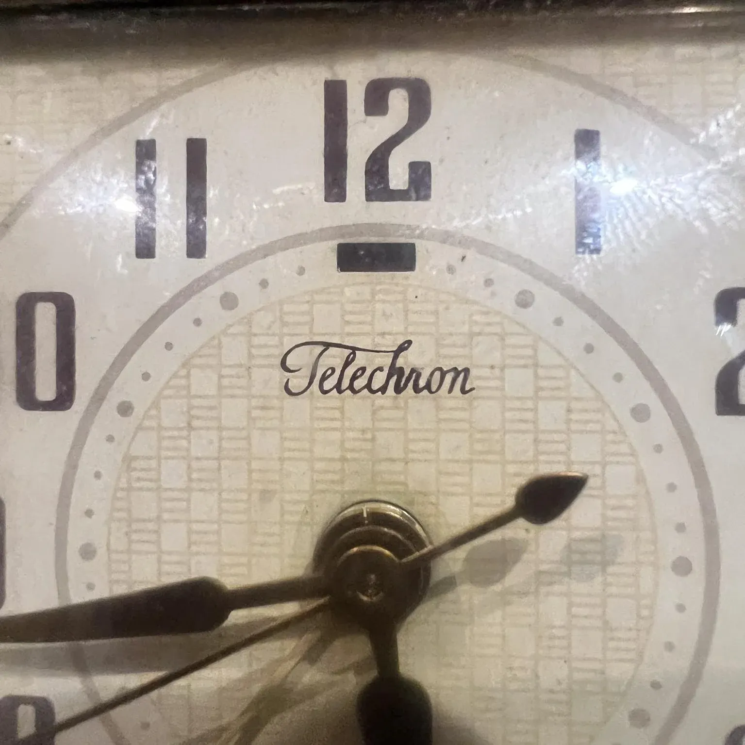 1940s Art Deco Telechron Electric Clock Ge | Chairish