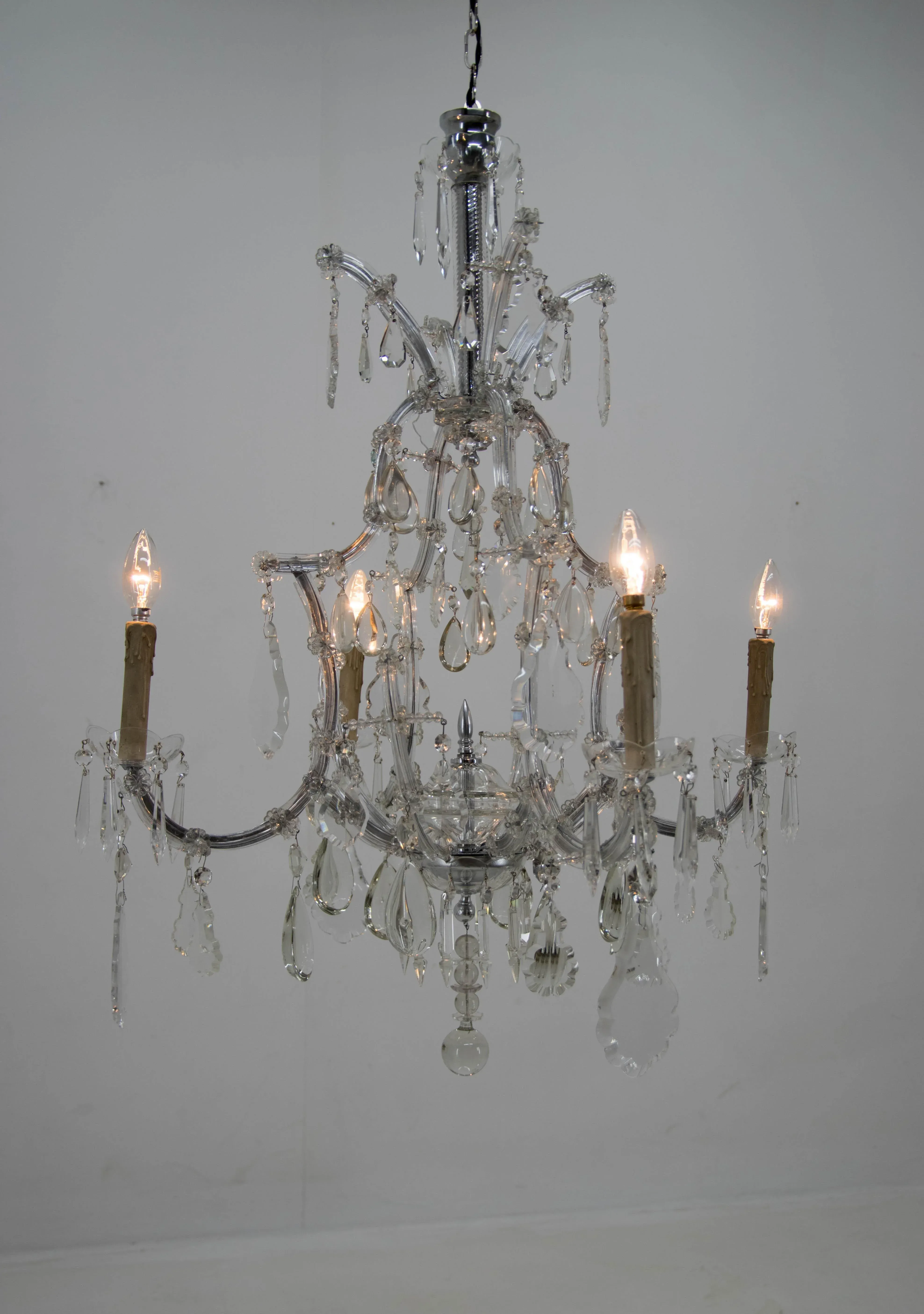 Maria Theresa Crystal Chandelier, Austria, 1900s