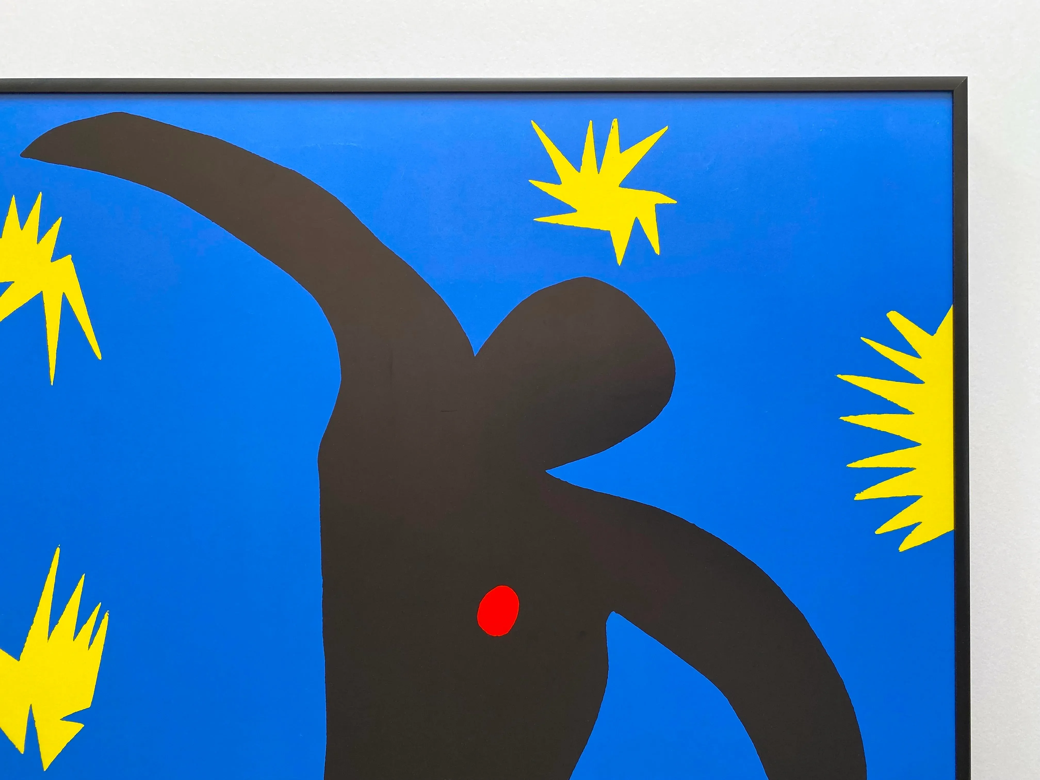 Henri Matisse Vintage 1996 Modernist Lithograph Print Framed Museum Poster \