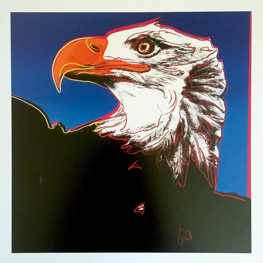 Andy Warhol Estate Vintage 1992 Endangered Species Lithograph