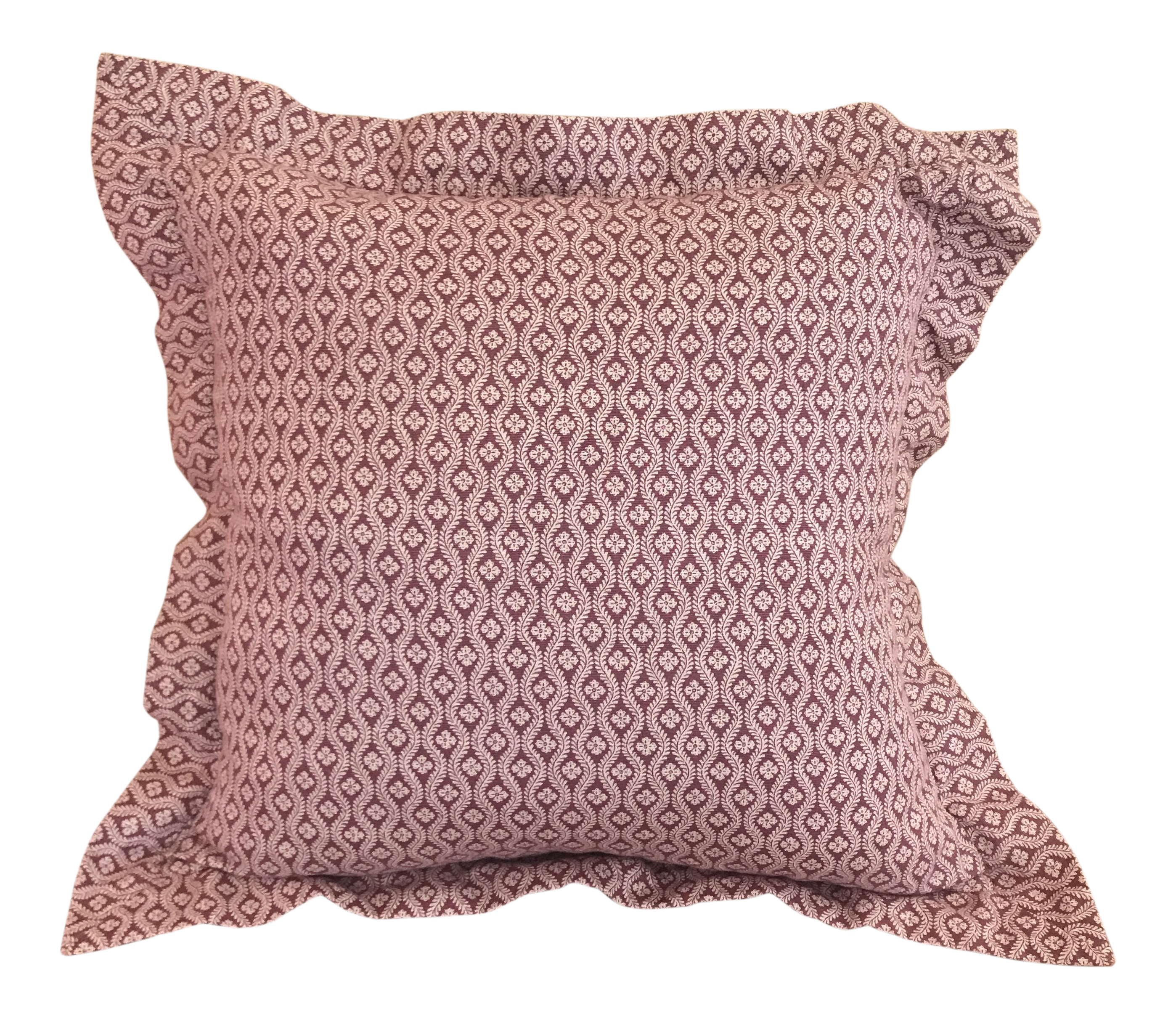 Modern Pierre Deux Purple White Chloe Pillow Chairish