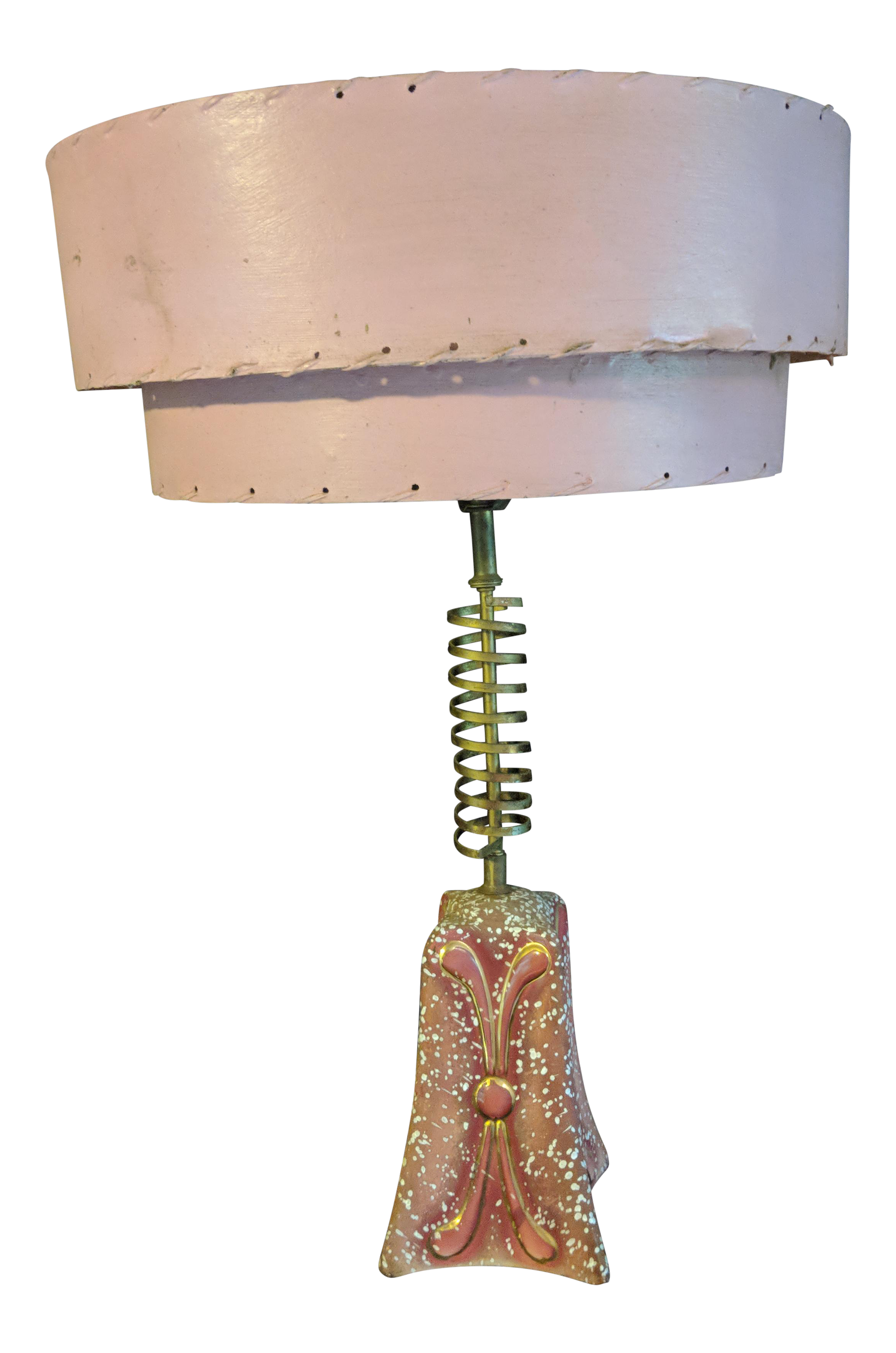 vintage atomic lamp