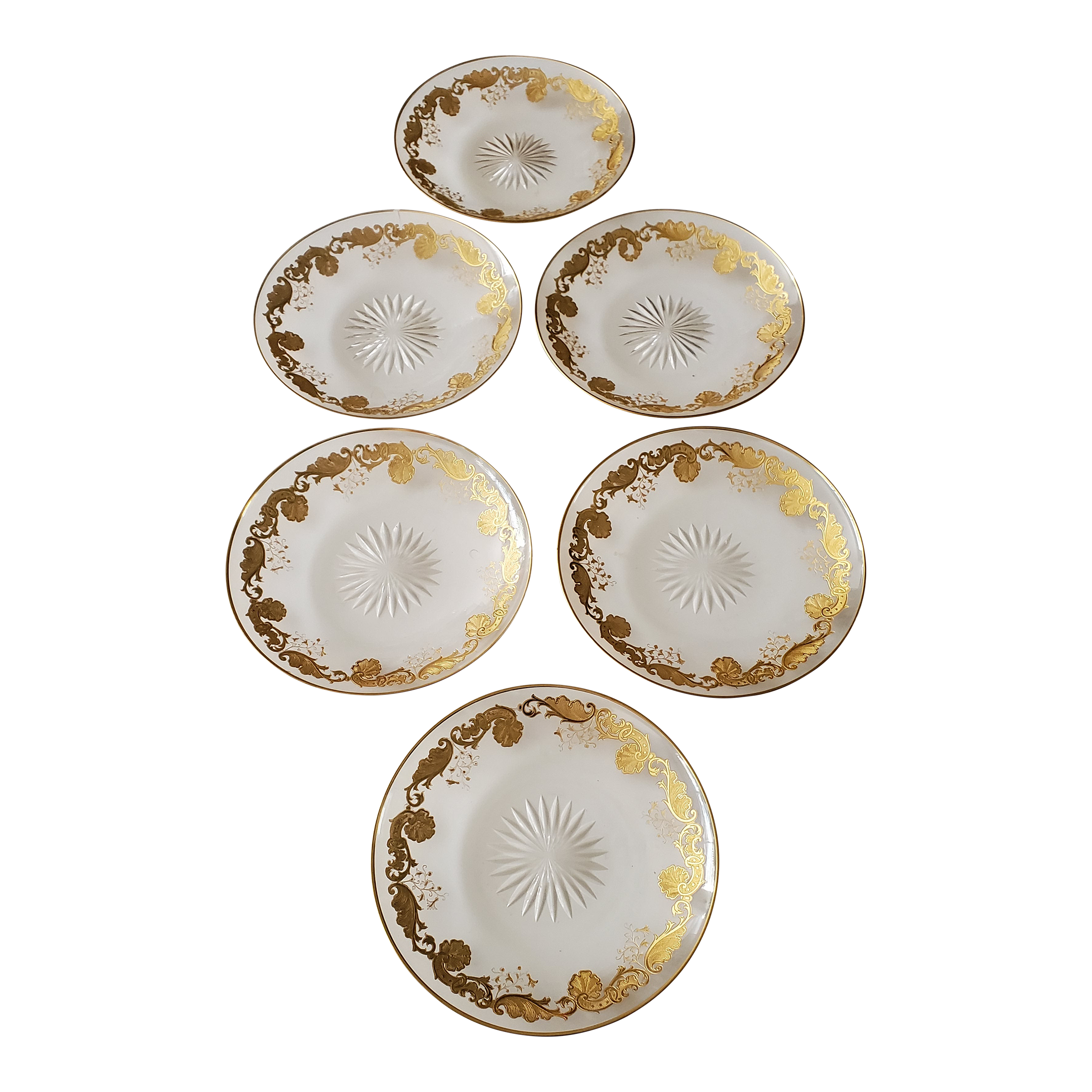 【希少本】Old Baccarat : Tableware Mid 20th Century Large Baccarat Crystal Tableware Serving