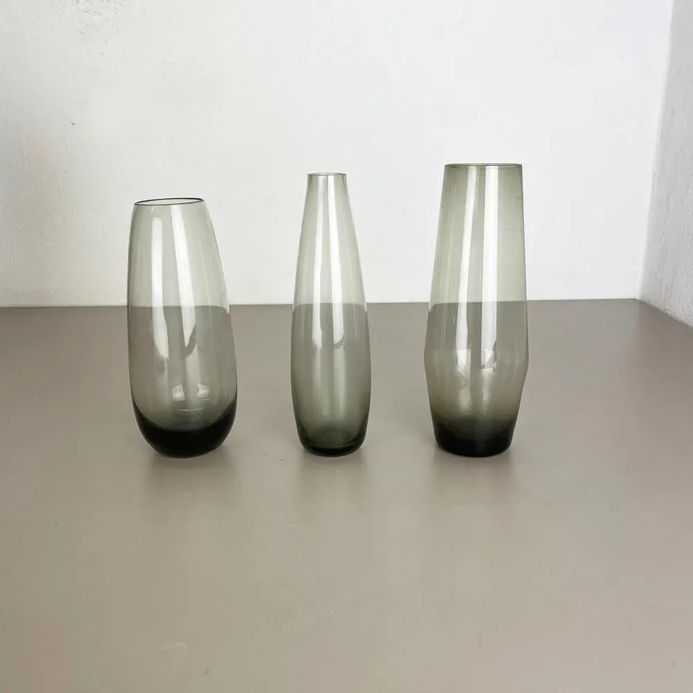 Turmalin Vases Attributed to Wilhelm Wagenfeld for WMF, Germany