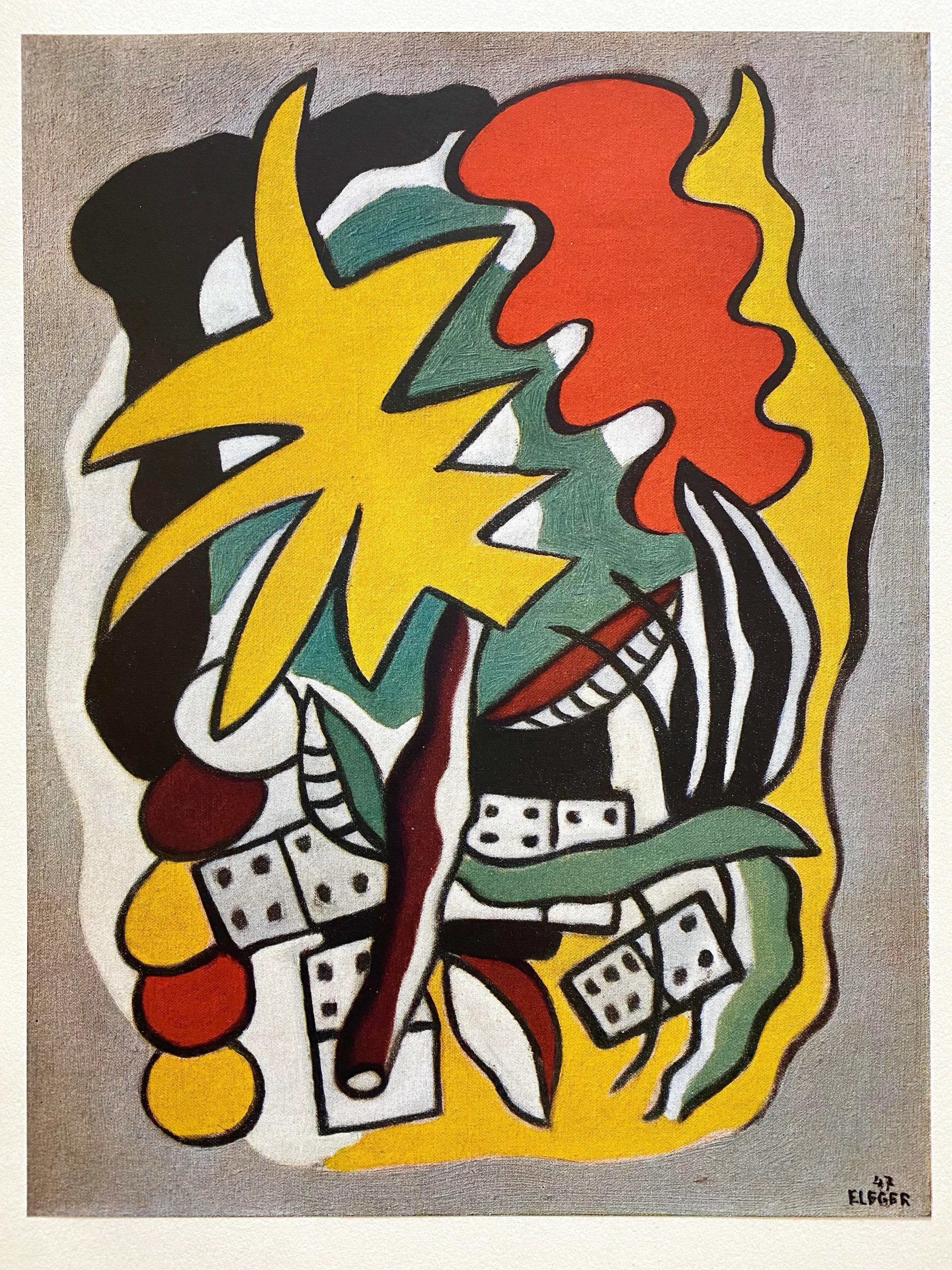 Fernand Leger Vintage 1948 Lmtd Edtn French Fine Art Lithograph