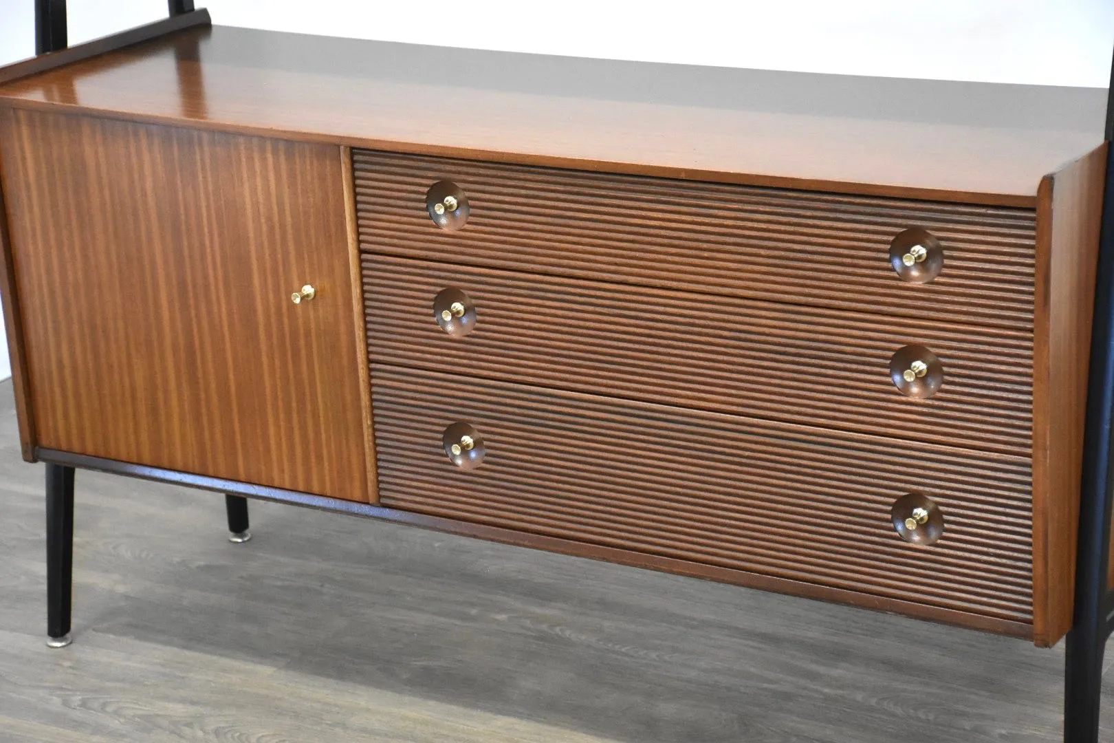 1960s Nathan Furniture Teak Sideboard Credenza | Chairish