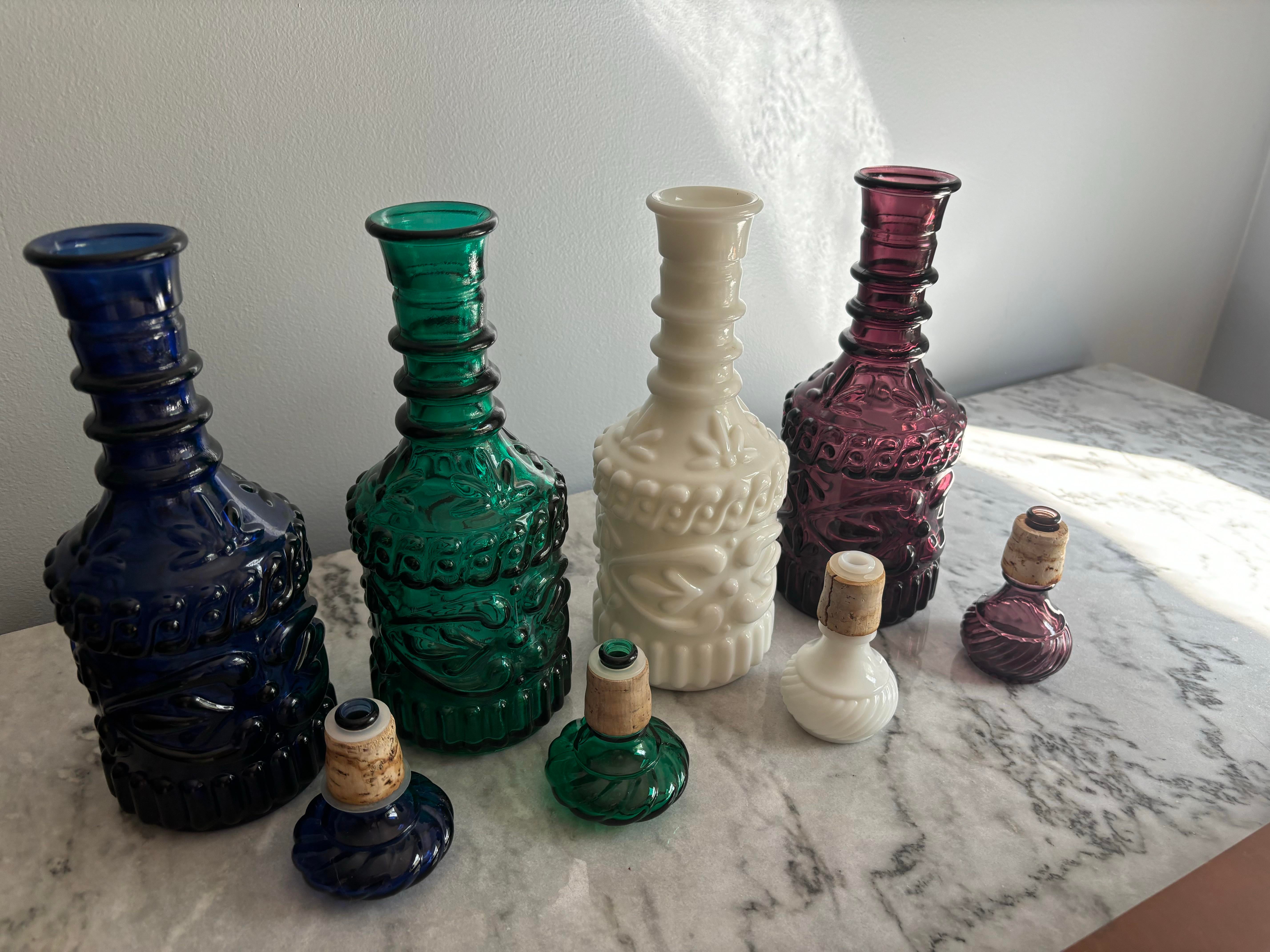 Mid 20th Century Set of 4 Mid Century Jim Beam Kentucky