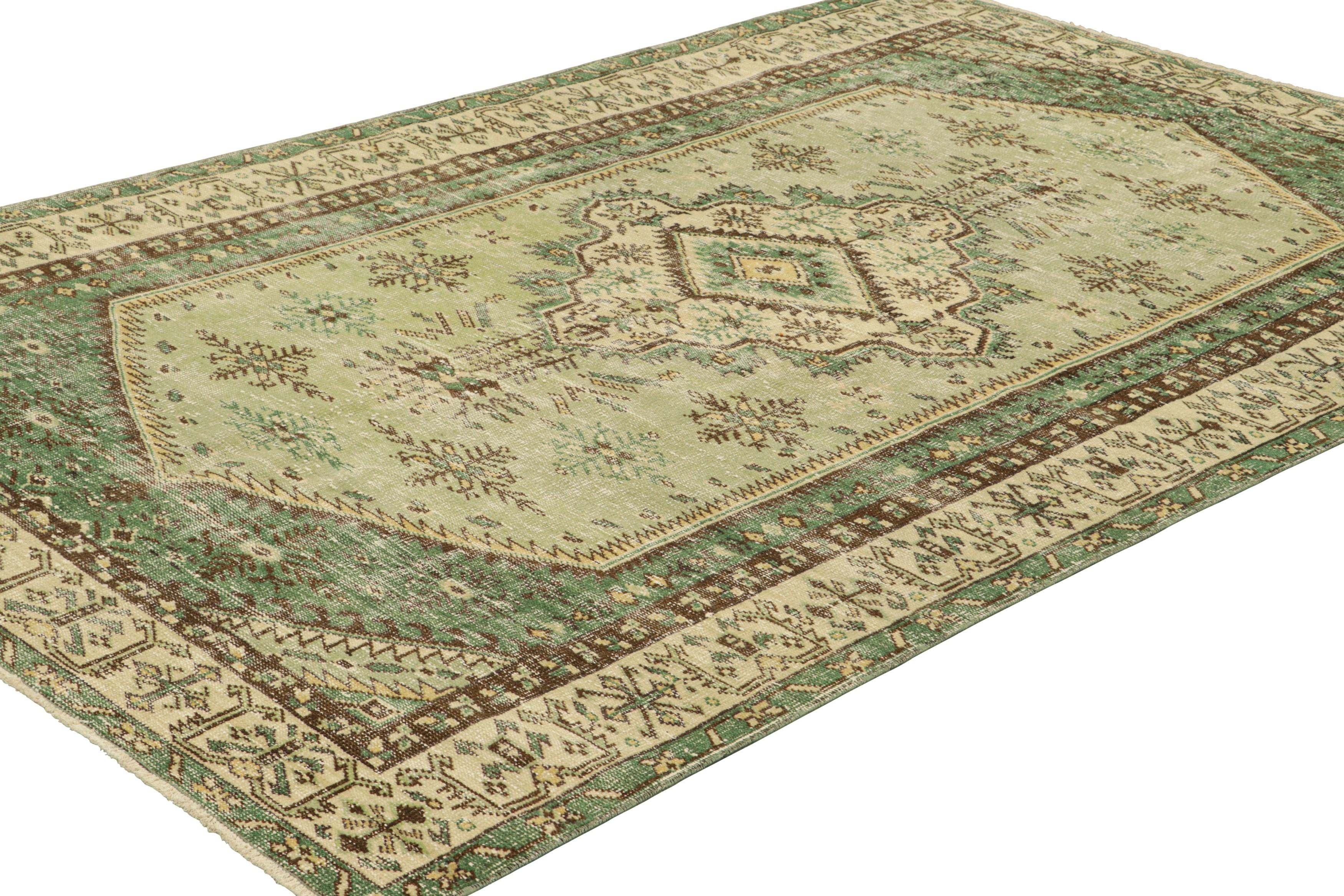 ROUND112cm\"Clockwork”ViNTAGE TURKiSH RUG Round Turkish Rug, Round Rug 8ft, Round Rug 8x8, Round Rug