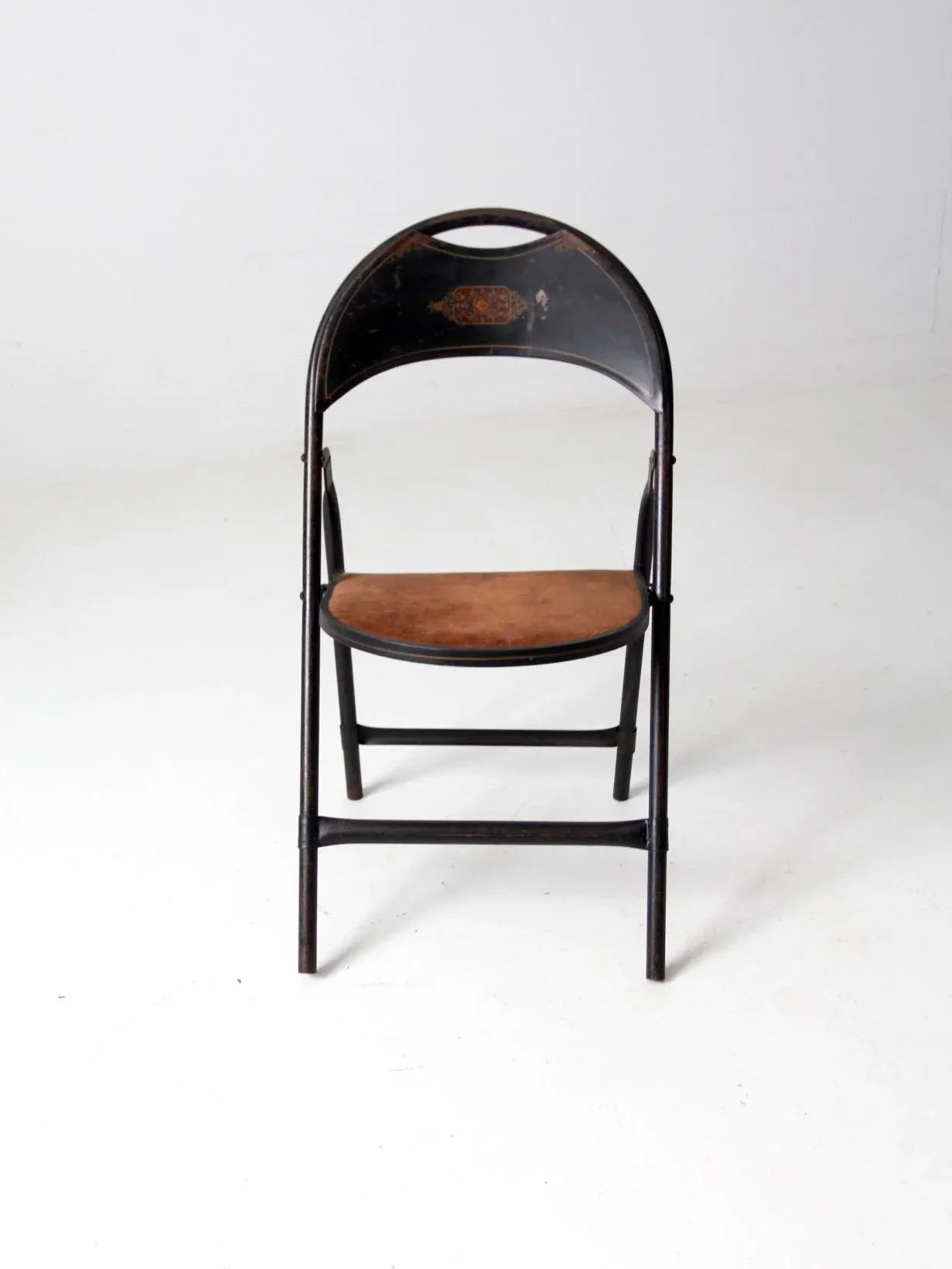 椅子 vintage folding chair Vintage Wood FOLDING CHAIR PAIR dining wedding church slat