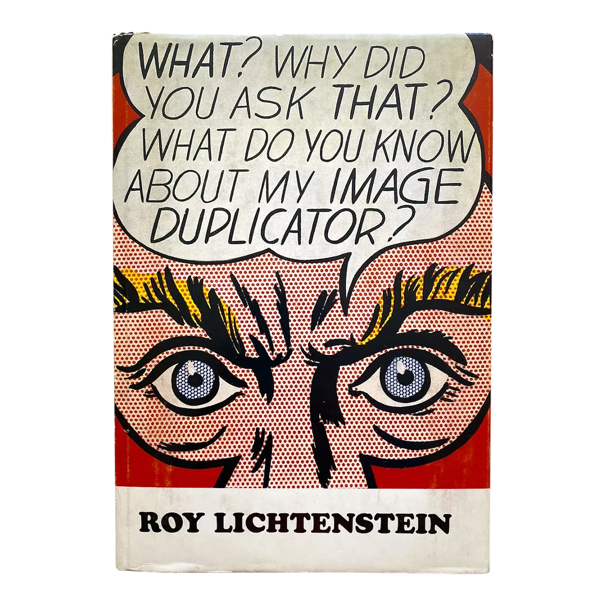 Roy Lichtenstein アートプレート 1969 Roy Lichtenstein Vintage 1969