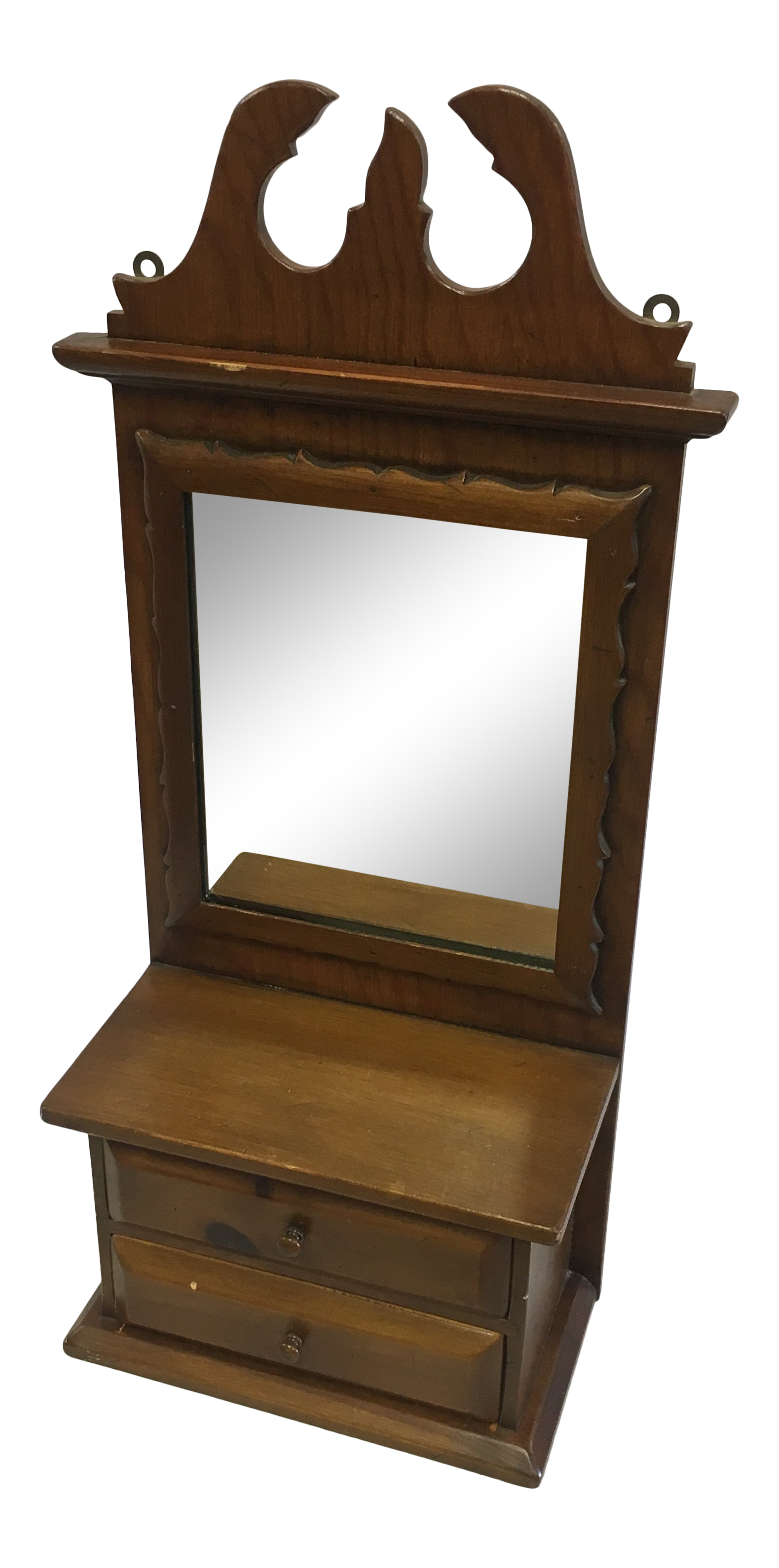 Wall Mirror With Drawers Chairish