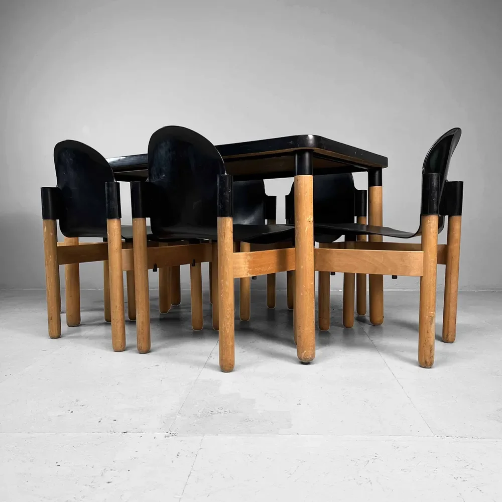 Flex 2000 Dining Room Set by Gerd Lange for Thonet, 1970s