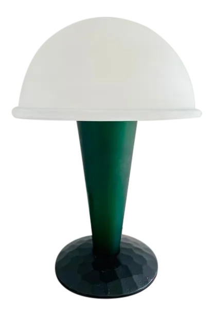 Ron Rezek 1980's Italian Table Lamp, Signed. | Chairish