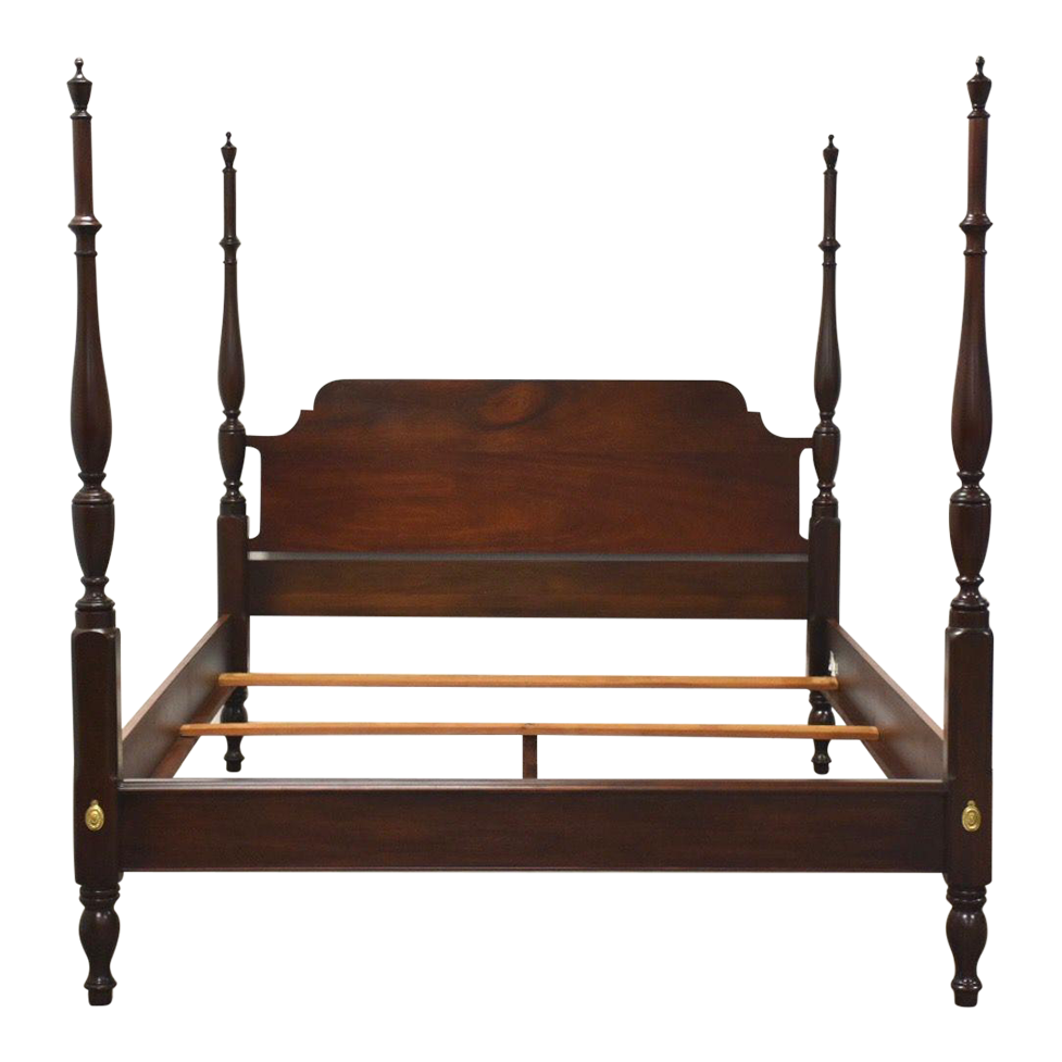 Henkel Harris Mahogany Queen Bed Chairish