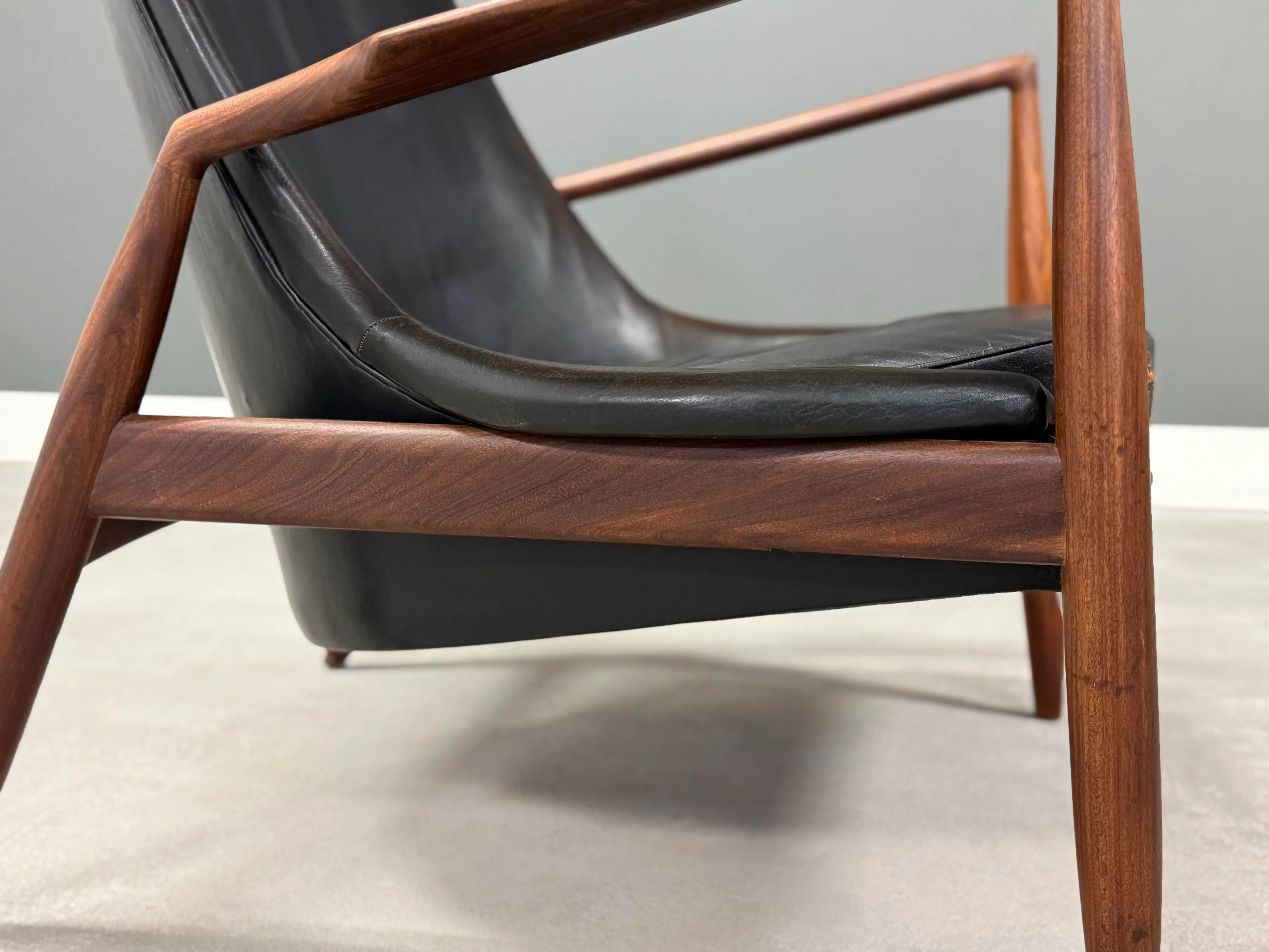 1950s Ib Kofod Larsen Seal Easy Lounge Chair | Chairish