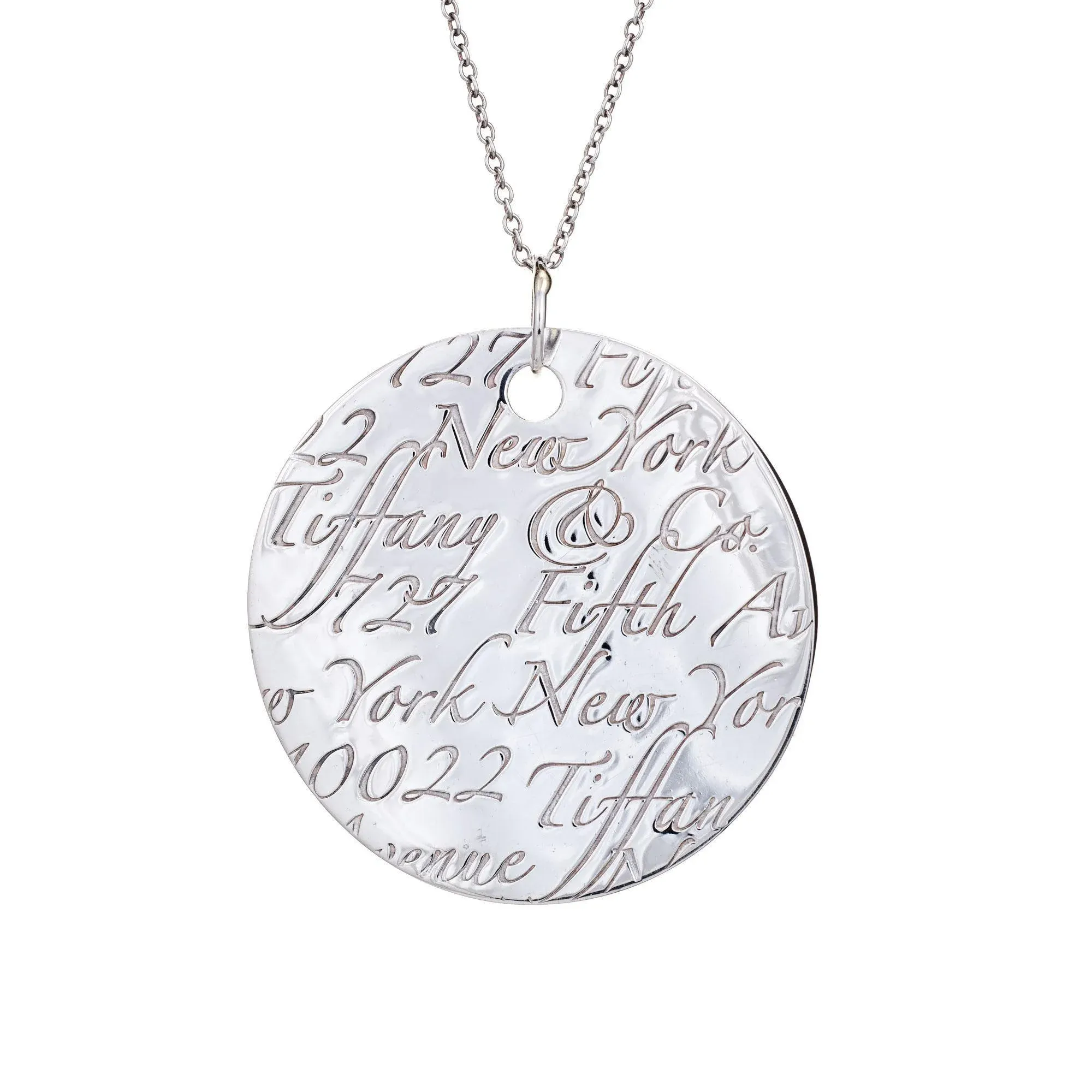 Coordinates necklace tiffanys deals
