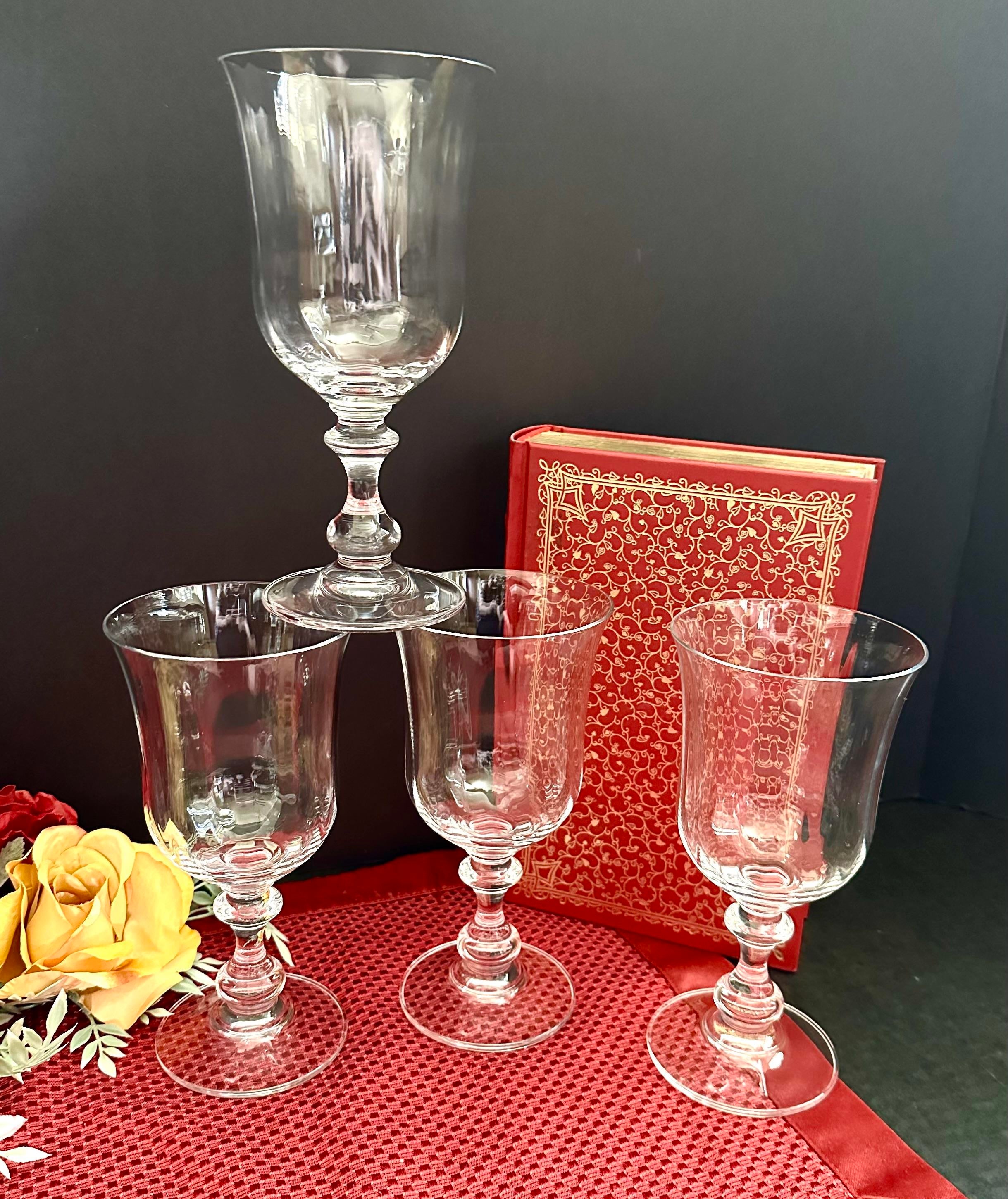 Vintage Mikasa French Countryside Water Glasses Set of 4 Chairish