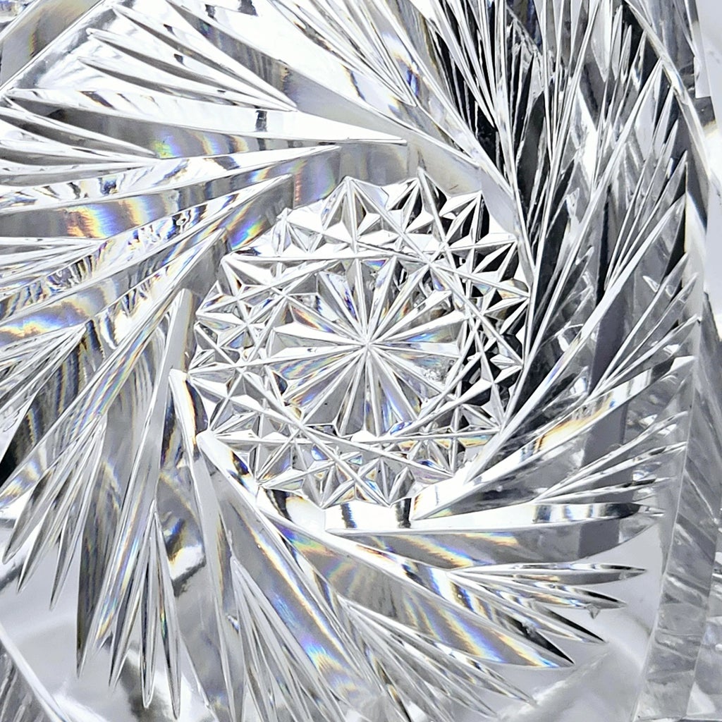 Cut Glass Pinwheel Pattern EAPG | Early American Pressed Glass