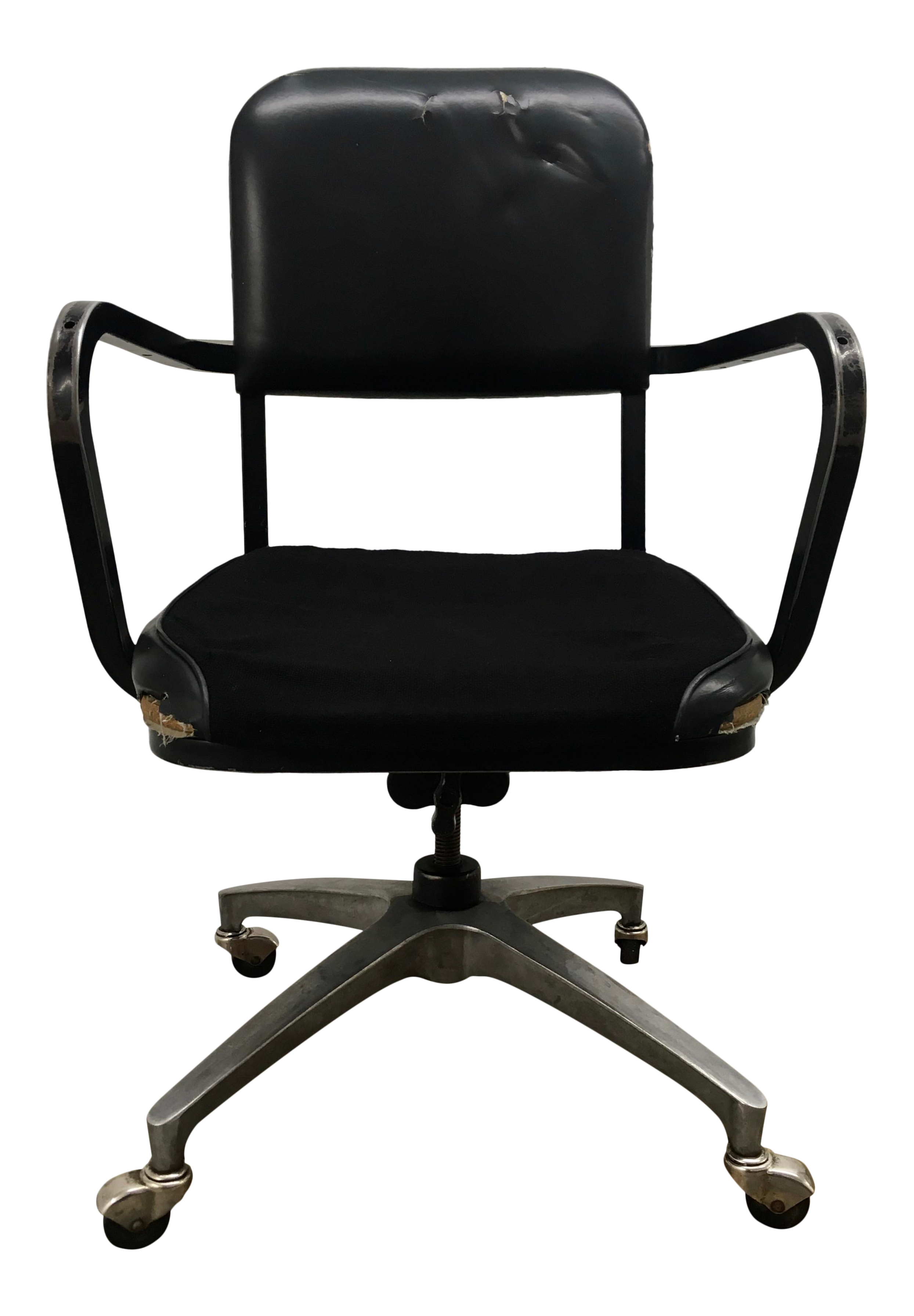 1970s Vintage Steelcase Style Tanker Desk Chair Chairish