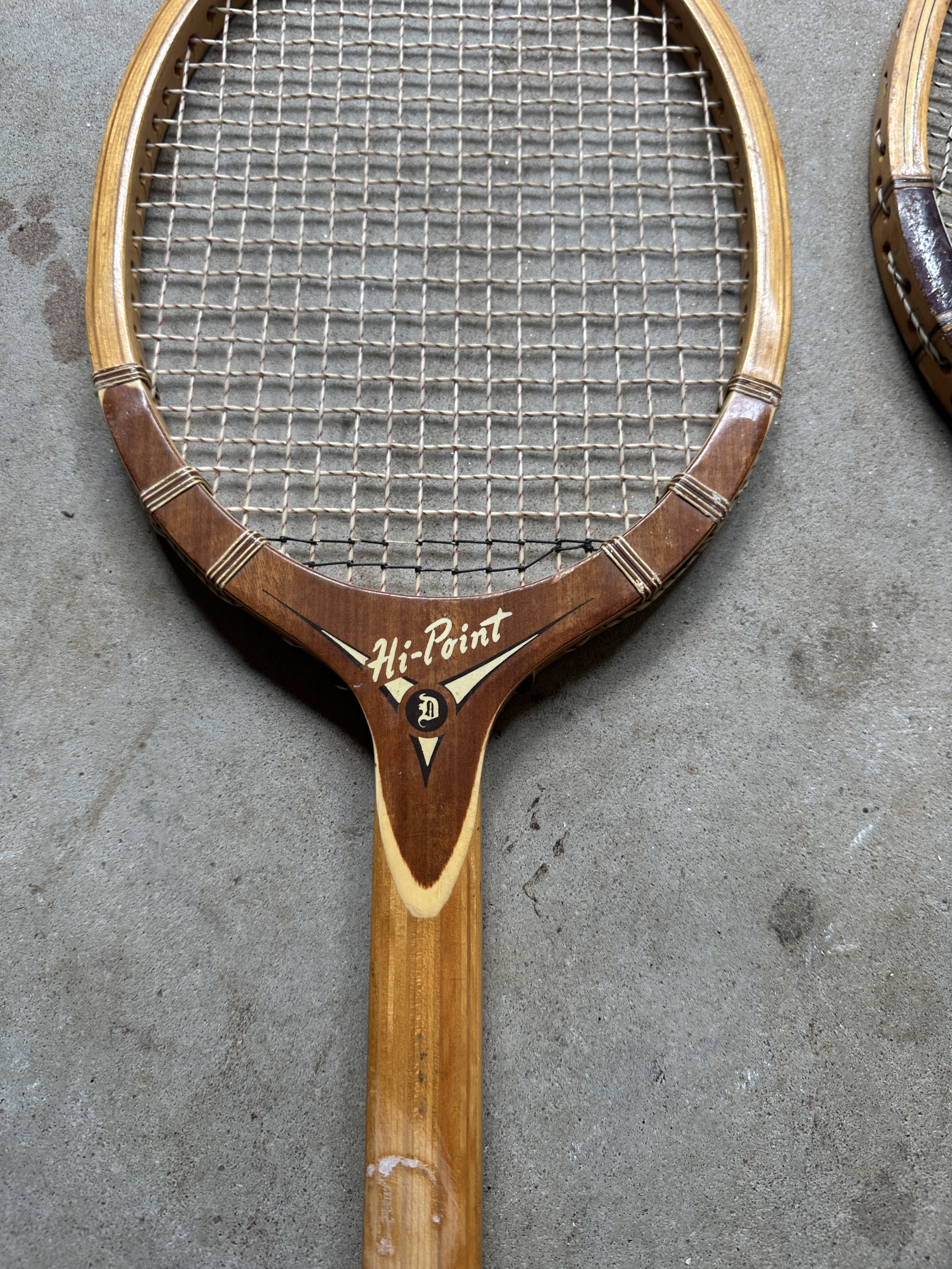 Raquette De Tennis Vintage TAD Davis – Bois Stratifié – Modèle Classic – Collection
