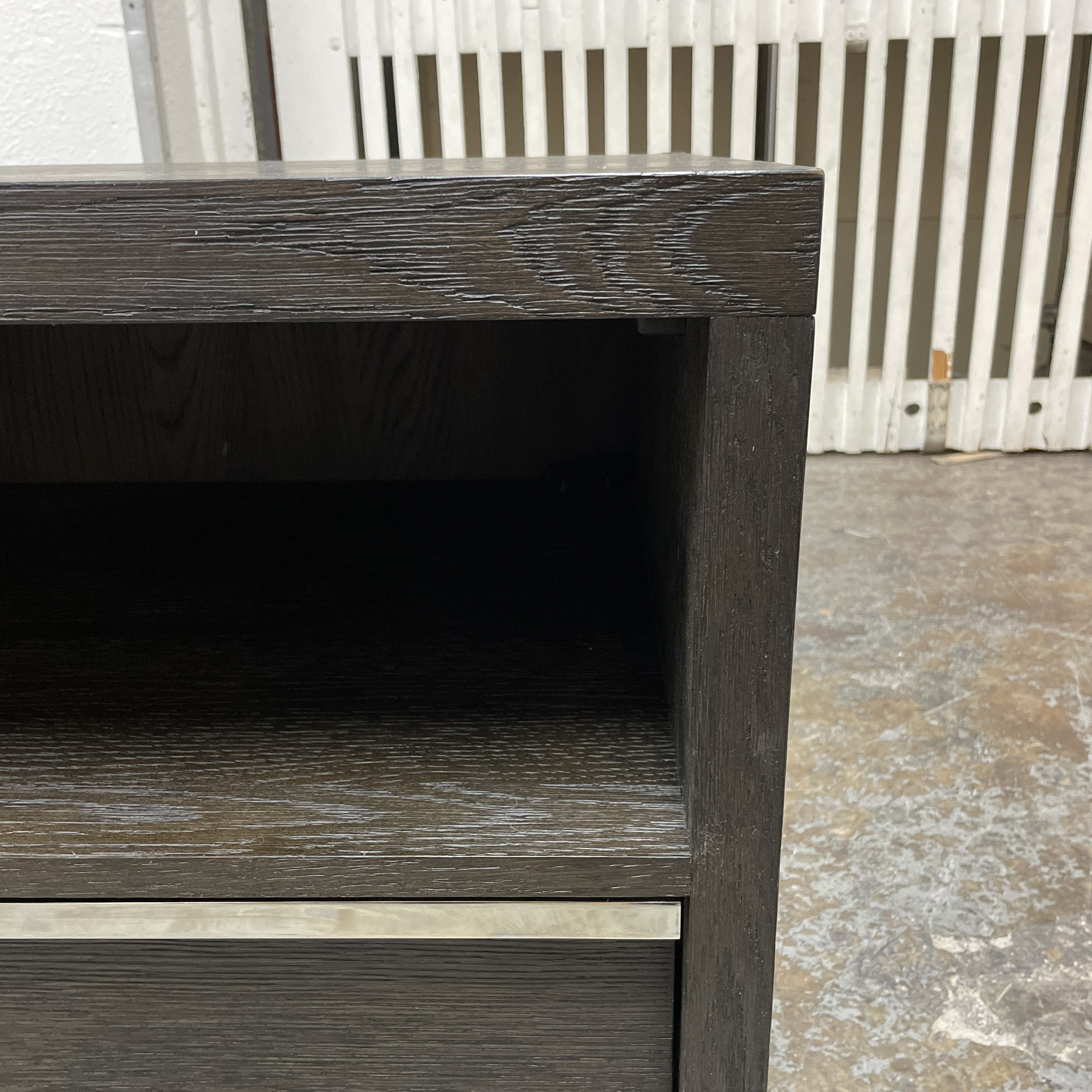 Bezier open nightstand outlet
