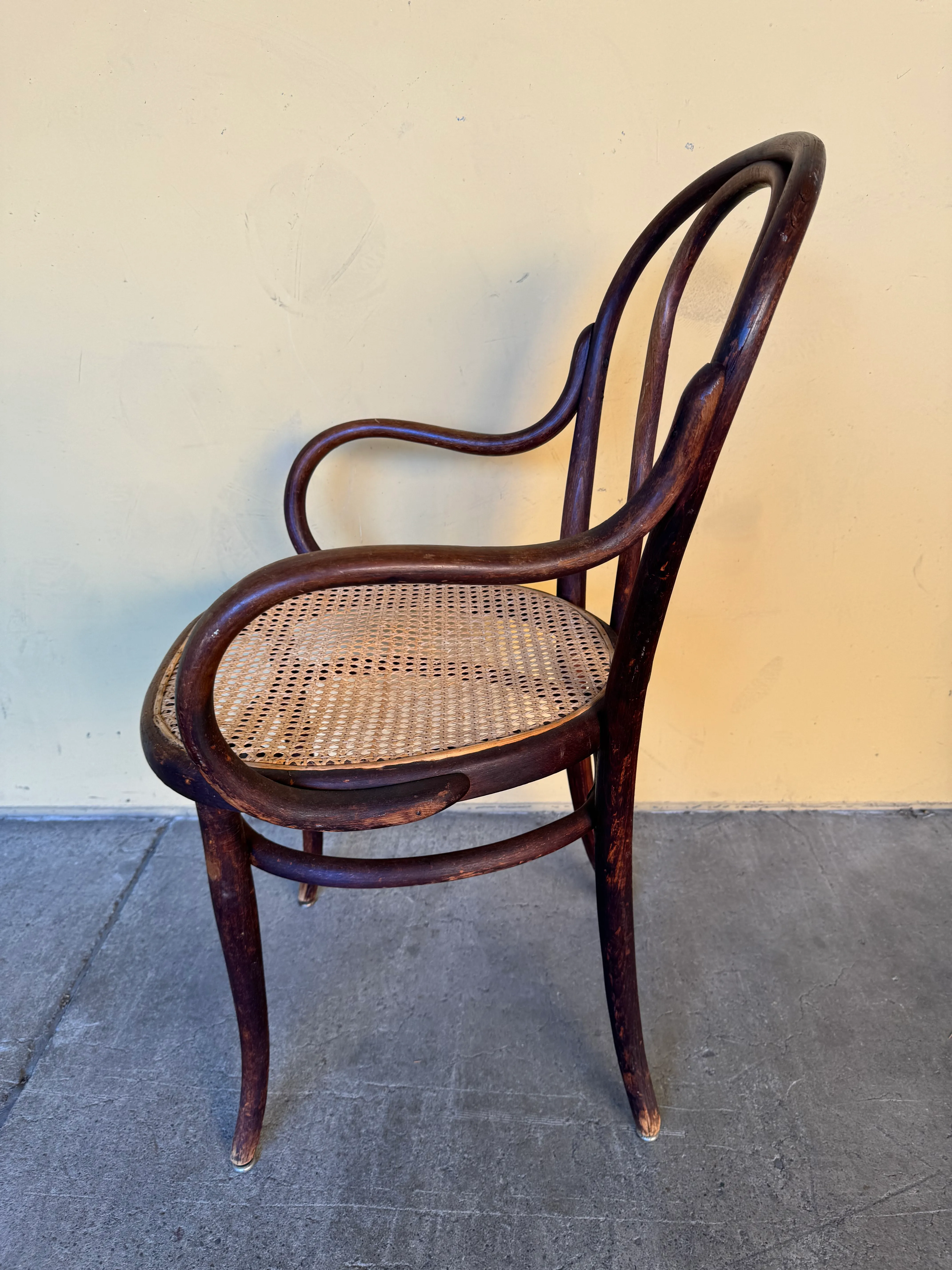 Antique Thonet Armchair From 1860-1880