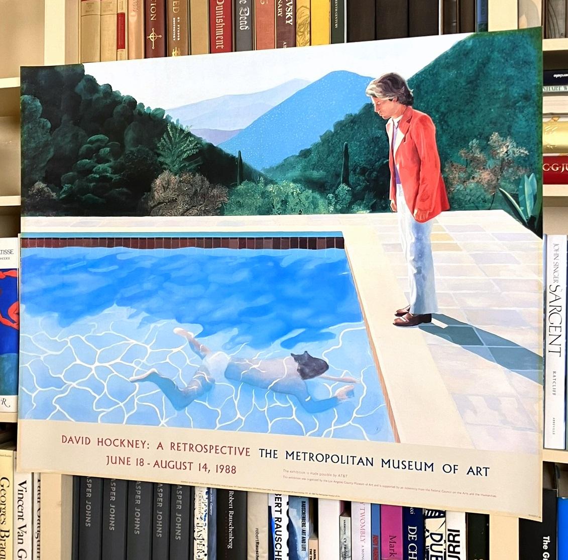 David Hockney Portrait of an Artist (Pool With Two Figures
