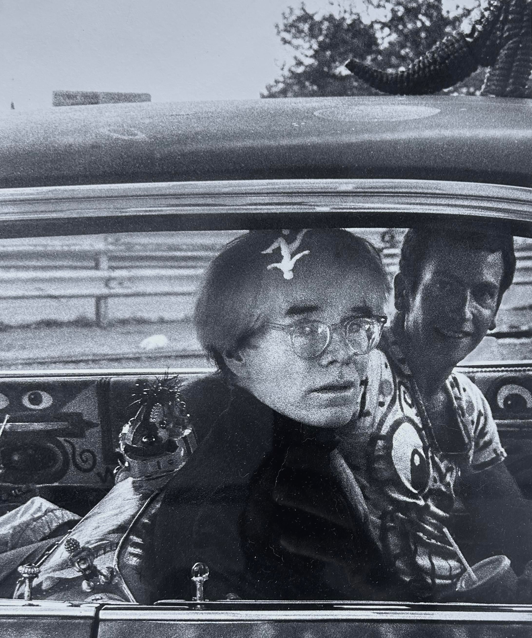 1980s Eric Kroll Photograph of Andy Warhol, Keith Haring, Kenny