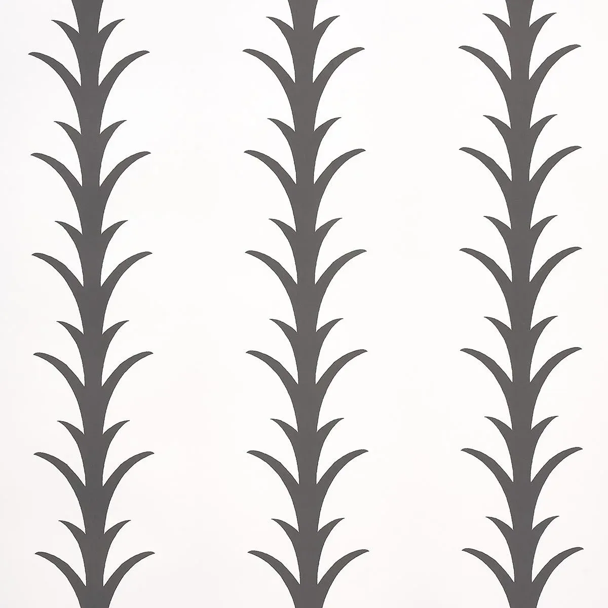 SAMPLE Schumacher x Celerie Kemble Acanthus Stripe Wallpaper In