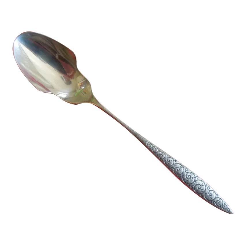 1960s Wallace Sterling Silver Cheese Scoop Spanish Lace Pattern