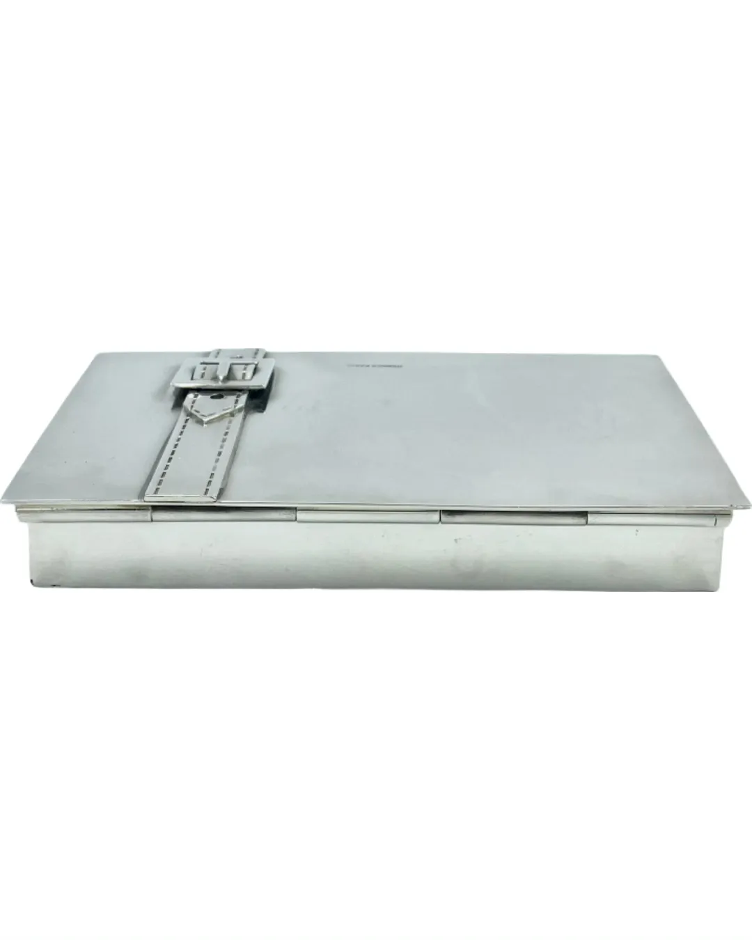 Mid 20th Century Vintage Hermes Paris Silver Plate Buckle