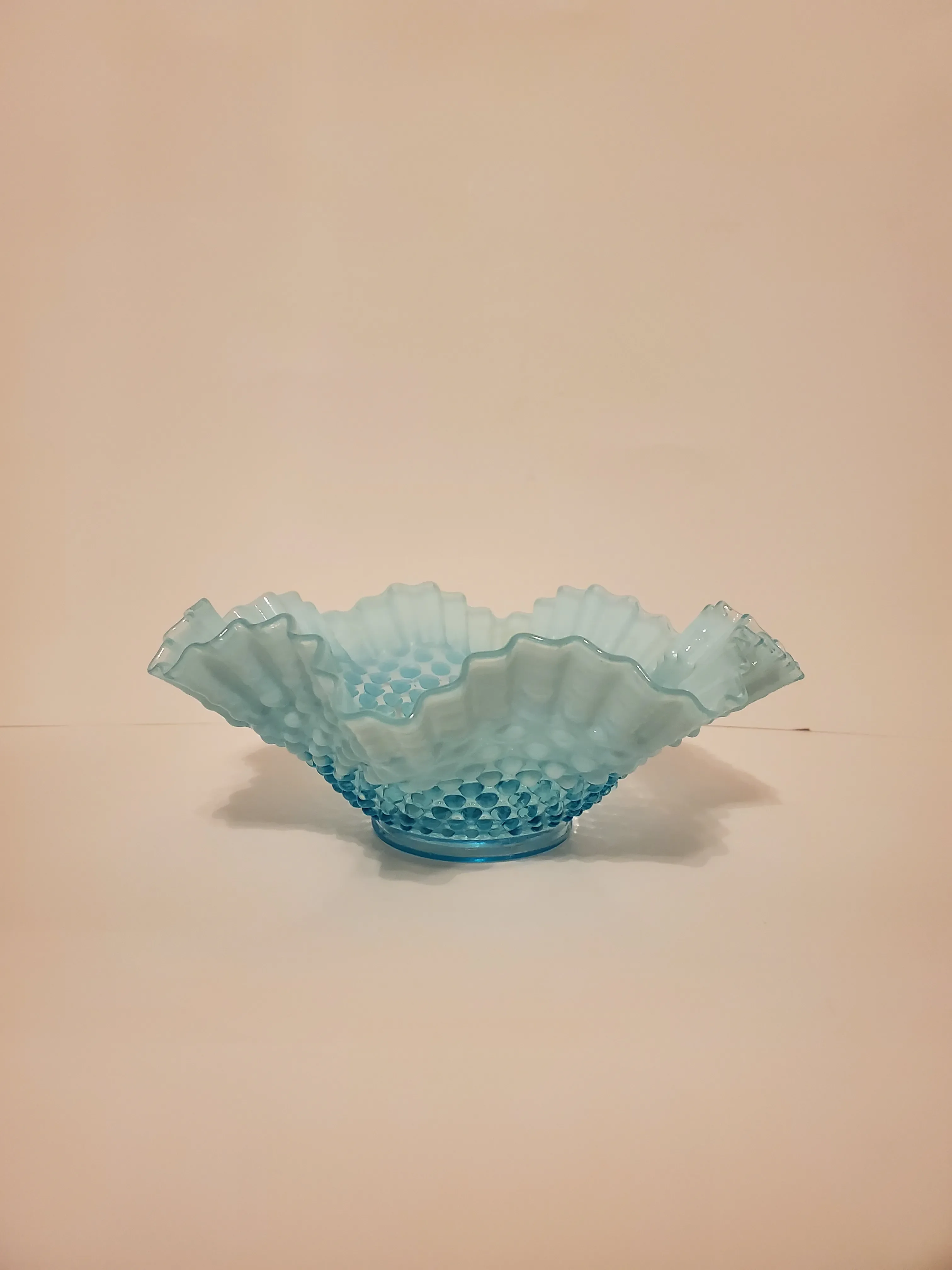 '50~'60 フェントン Fenton Blue Hobnail 美品 Vintage Fenton Aqua Blue Hobnail Glass Vase - Etsy