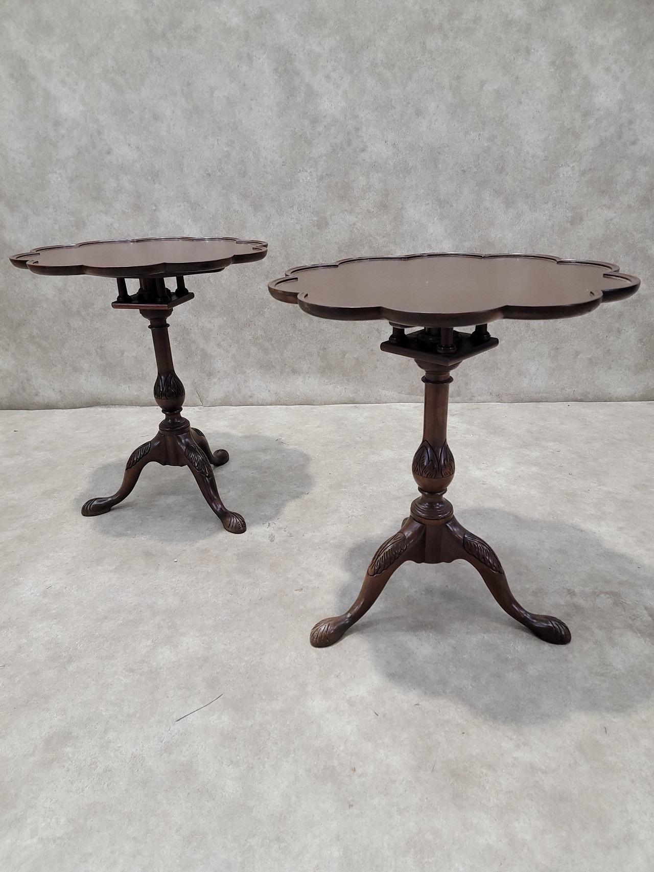 Vintage Baker Furniture Historic Charleston Carved