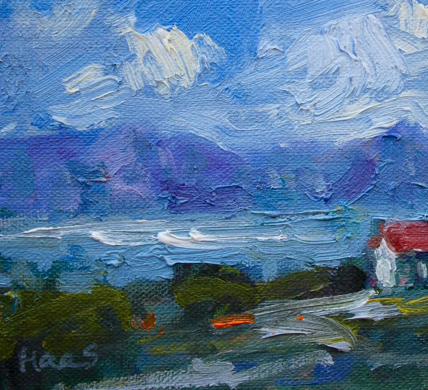 辰　oilpainting from Japan 辰 oilpainting from Japan 🔥 Antique Japanese Impressionist