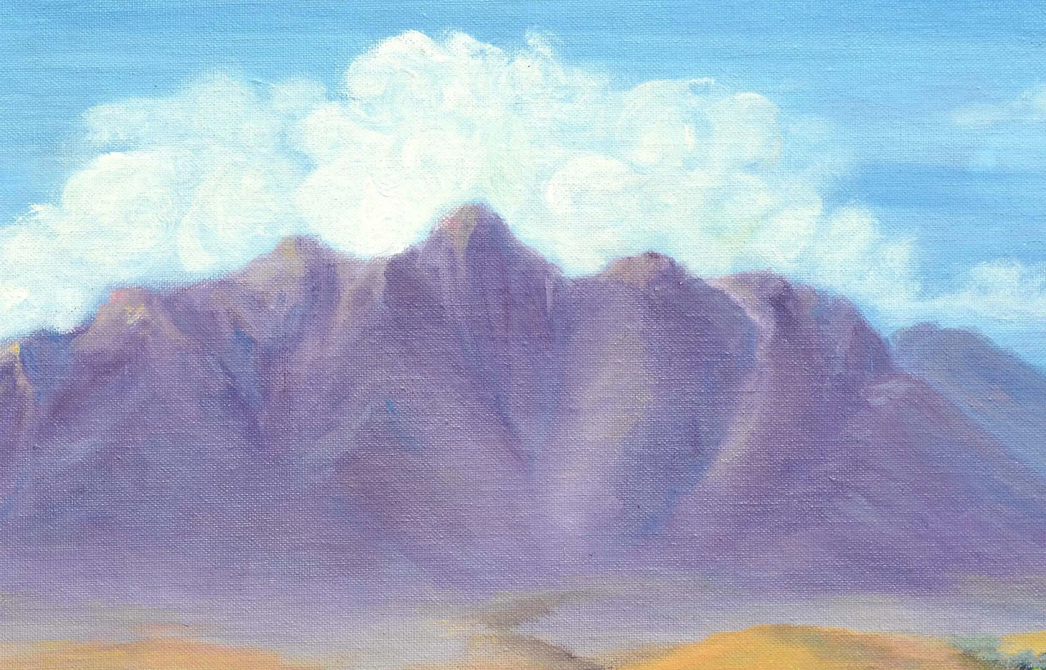 絵画 Mountain Landscape Japan Japanese Painting River Mountain Landscape w/ Figures