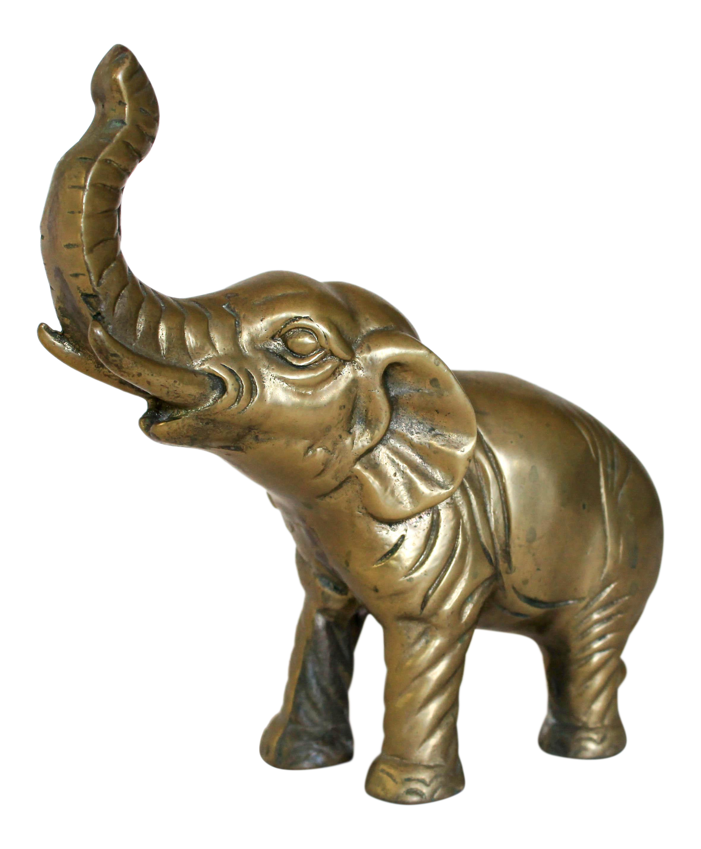 Brass Elephant Chairish