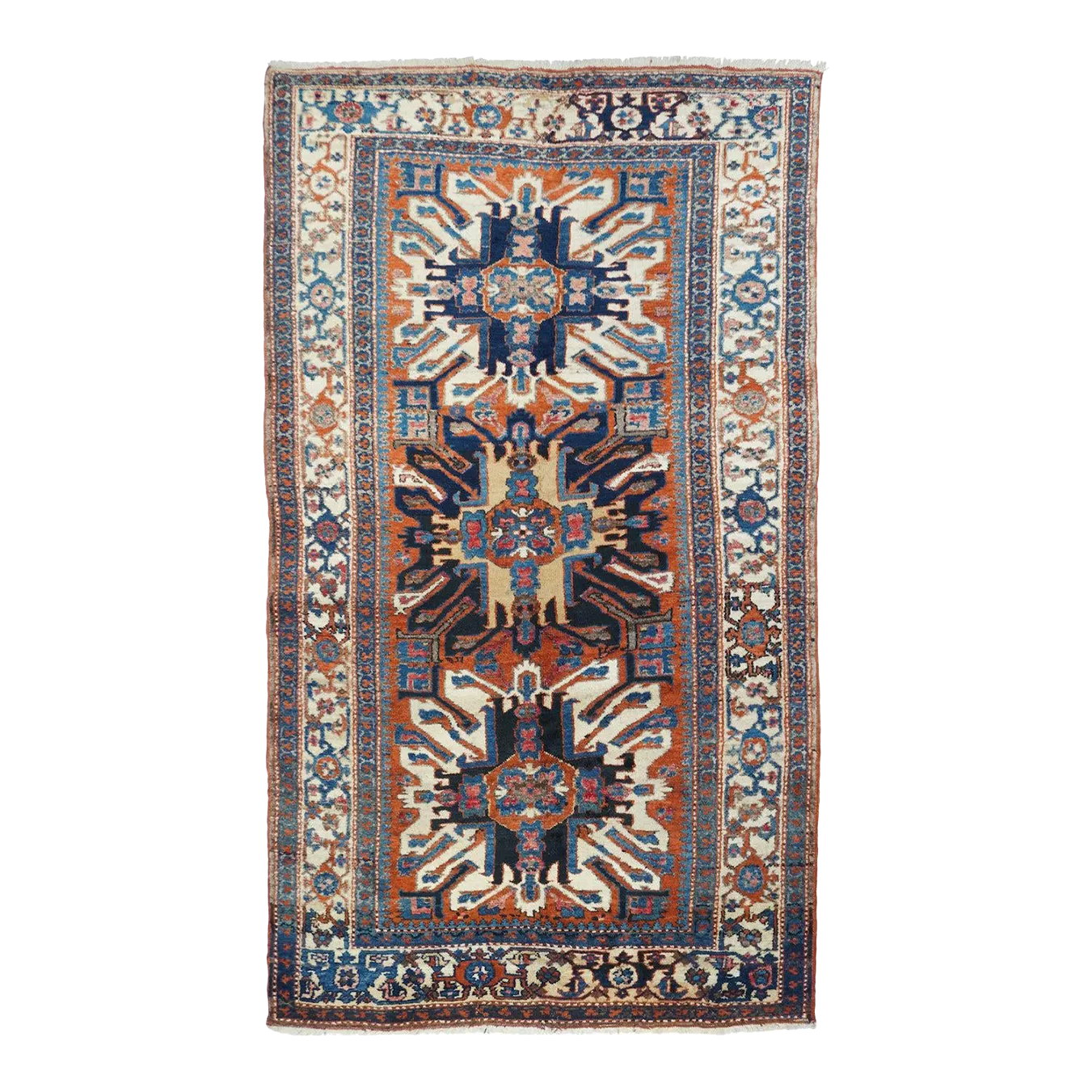 Antique Karajeh Weave Rug 4\'5\'\' x 7\'5\'\'