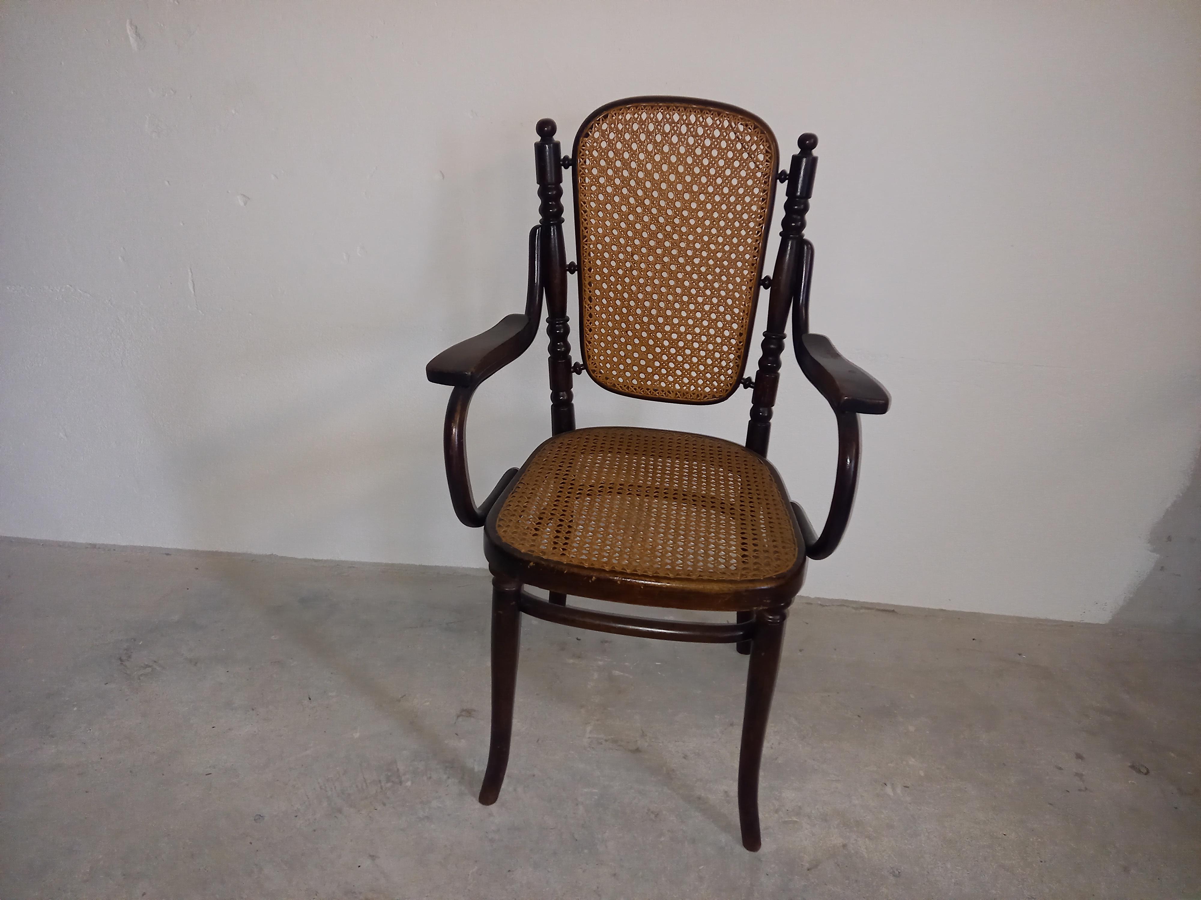 Armchair from Josef Hoffmann, 1890 Chairish