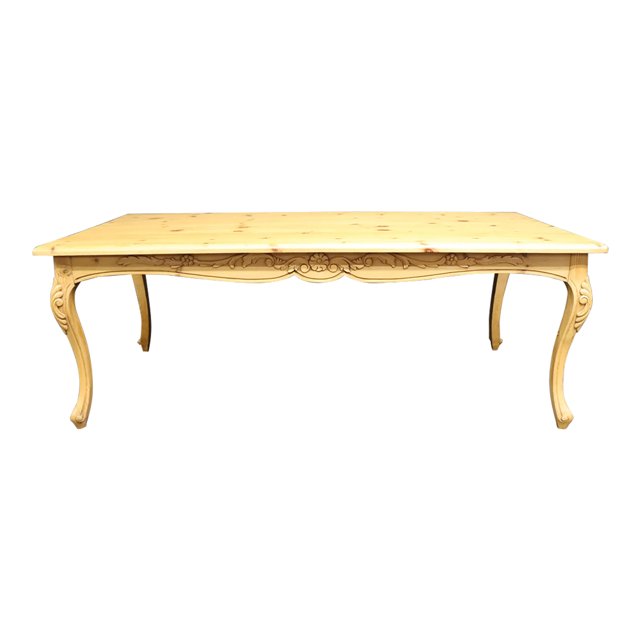Louis XV Style Pine Farm Table