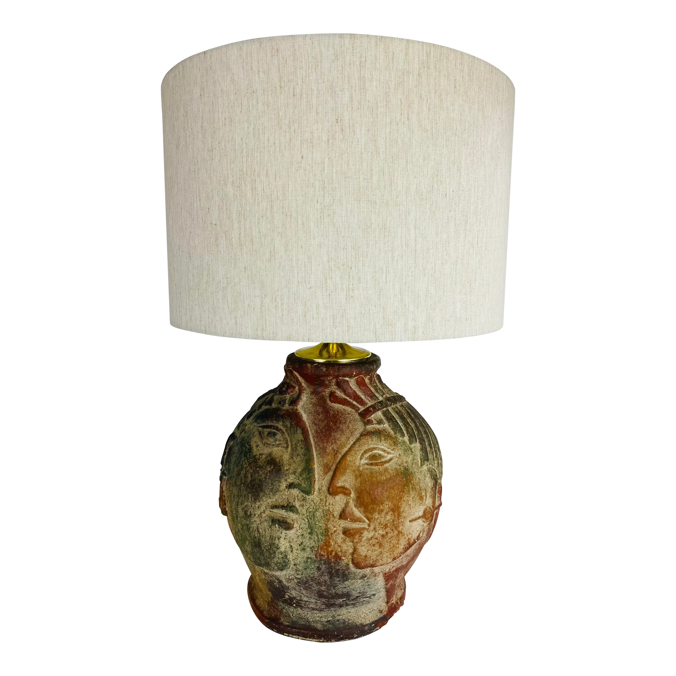 SunglassesOrganic Modern Handcrafted Terra-Cotta Table Lamp