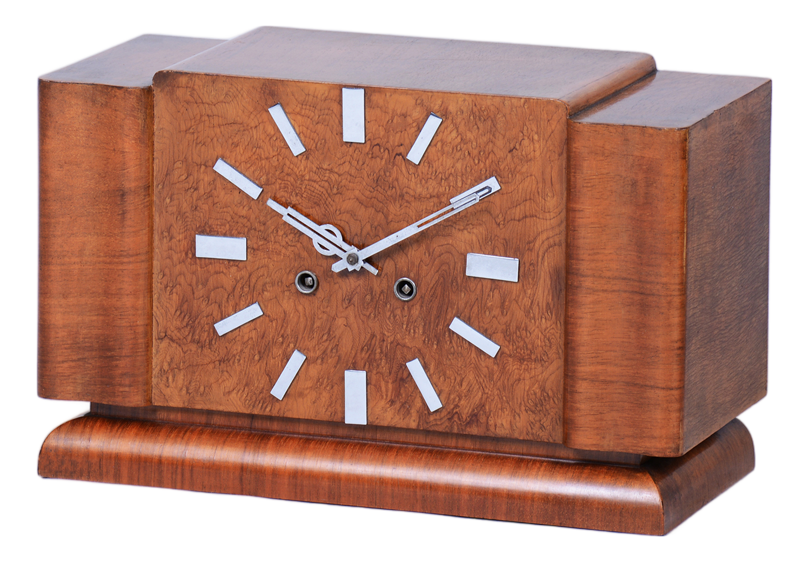 コレクション 20s 30s vintage art deco table clock Art Deco Table Clock in Walnut, Czech, 1920s | Chairish