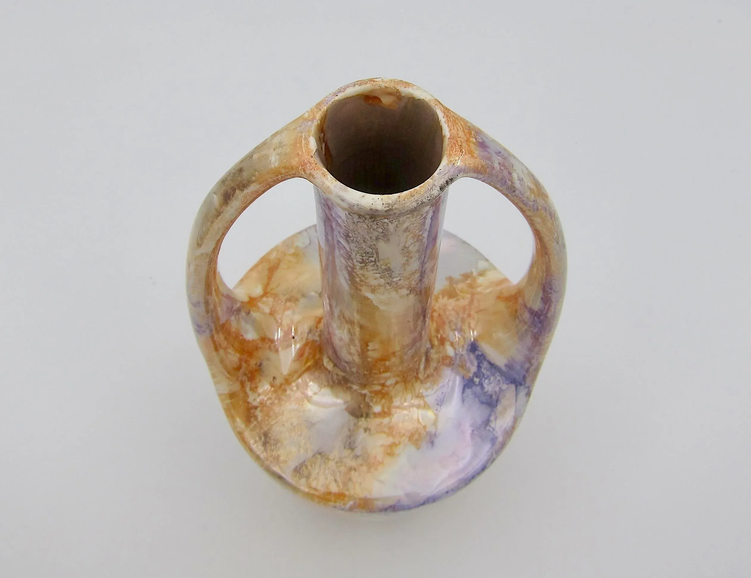 Old Arabia アラビア Marble Luster vase 花瓶 arabia-of-finland-marble-